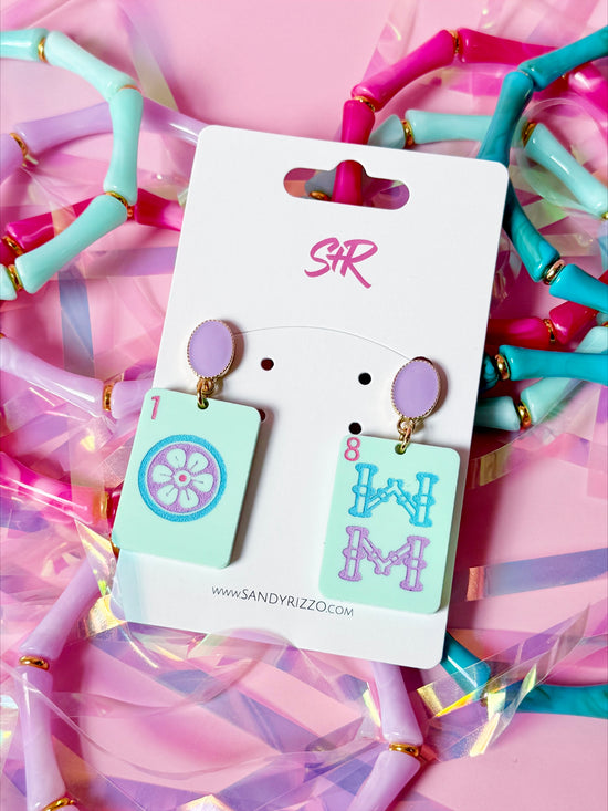 Mint Mahjong Dangle