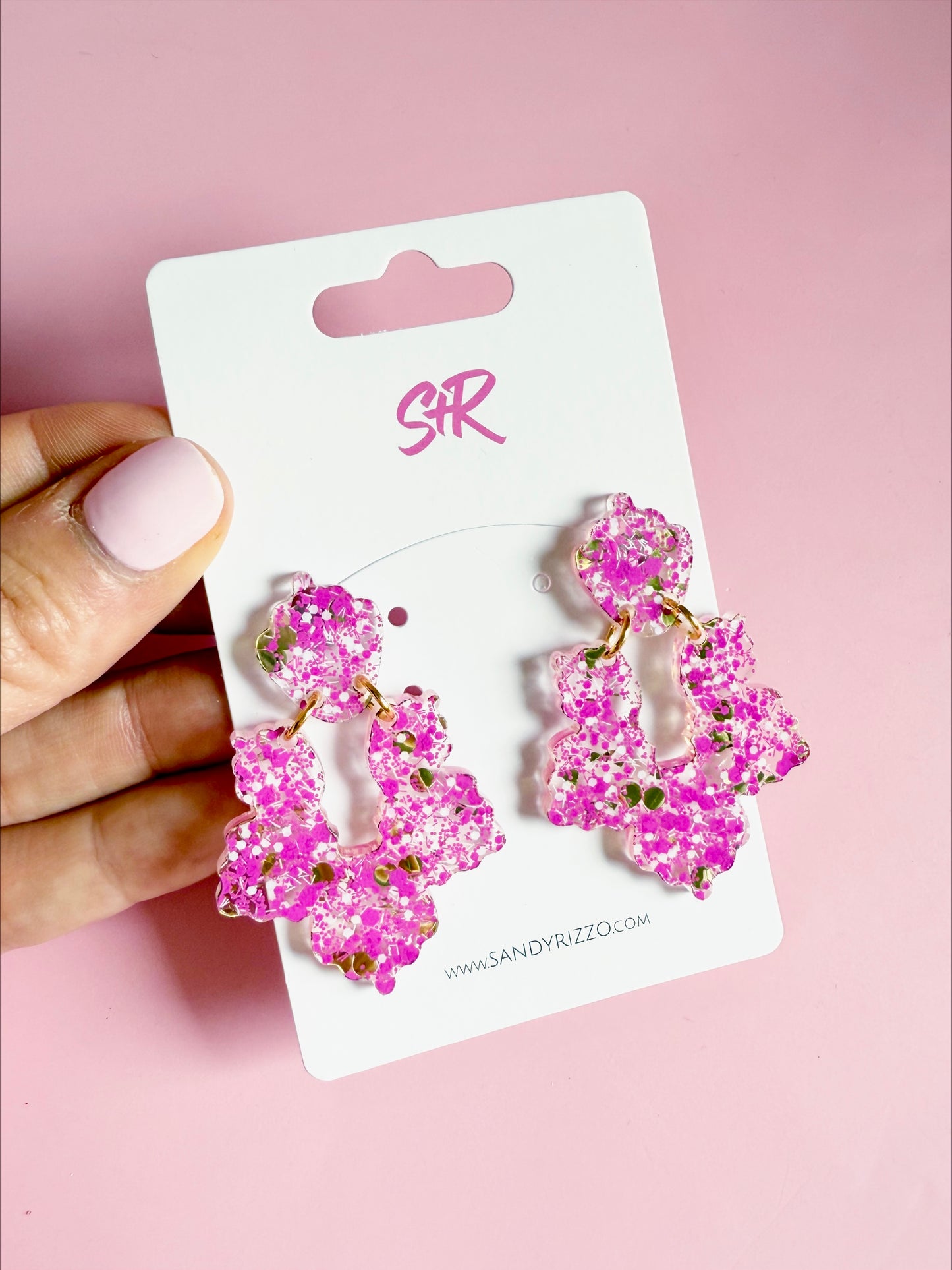 Hot Pink and Gold Priscilla
