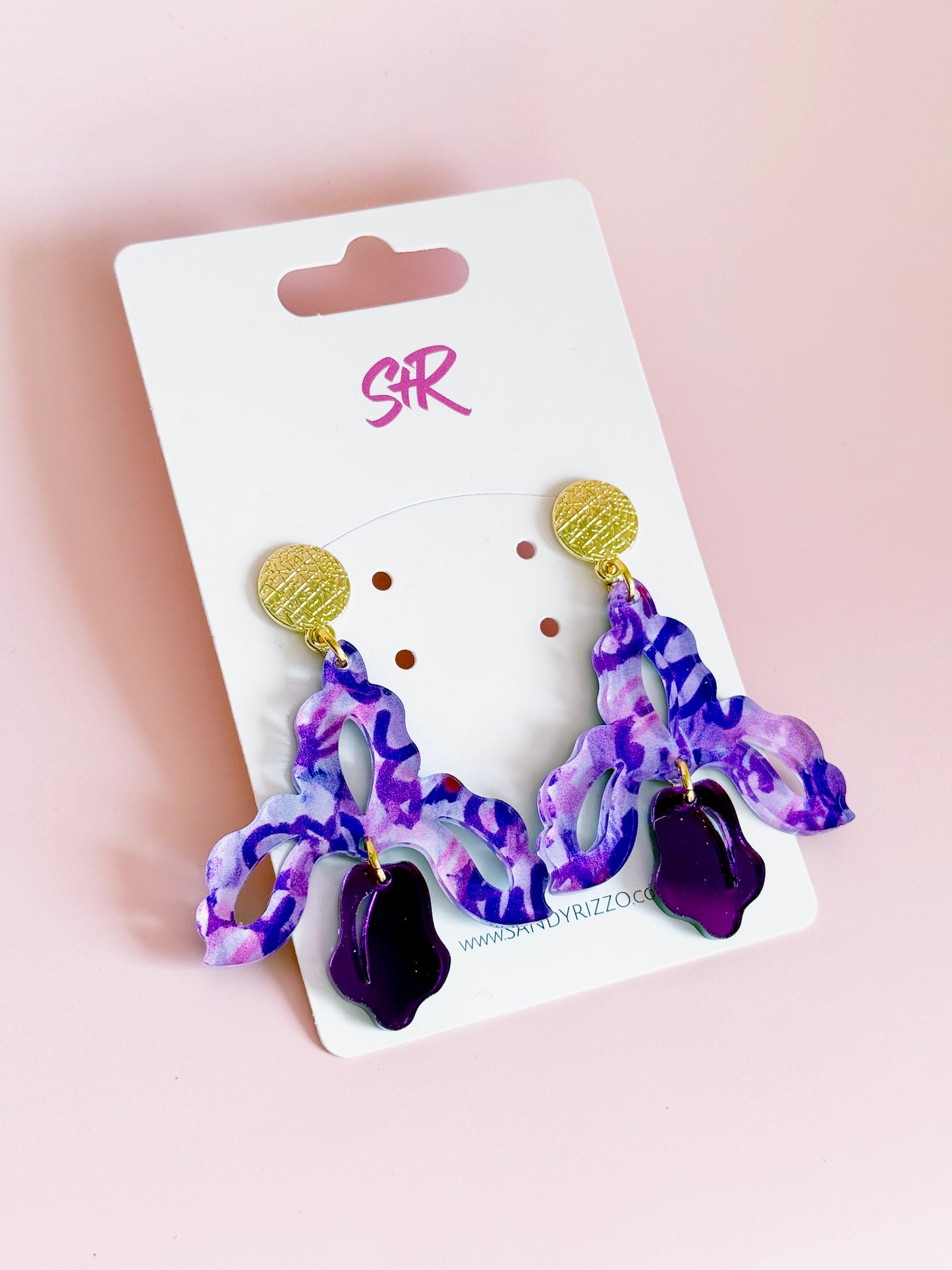 Iris Wildflower Dangle