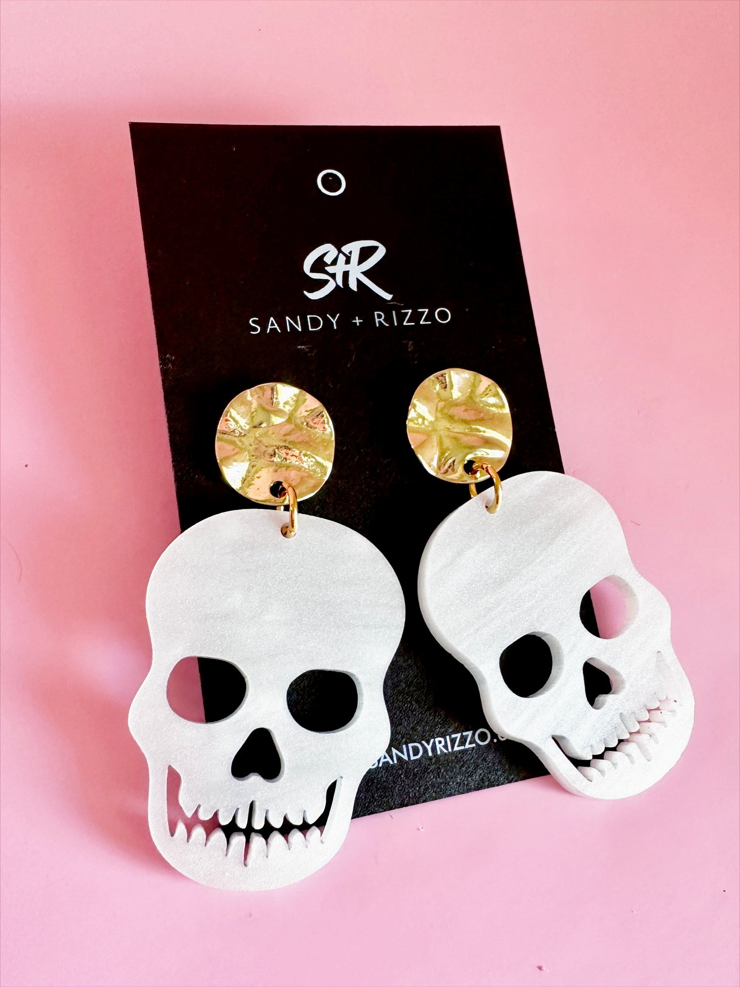 White Pearl Skulls