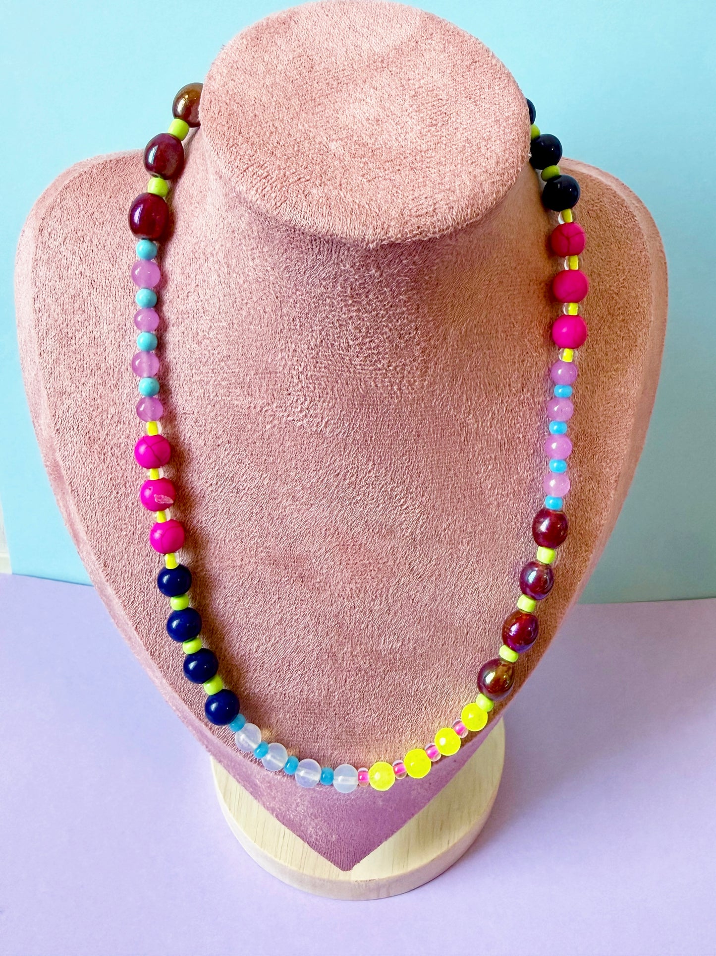 Color Block Necklace