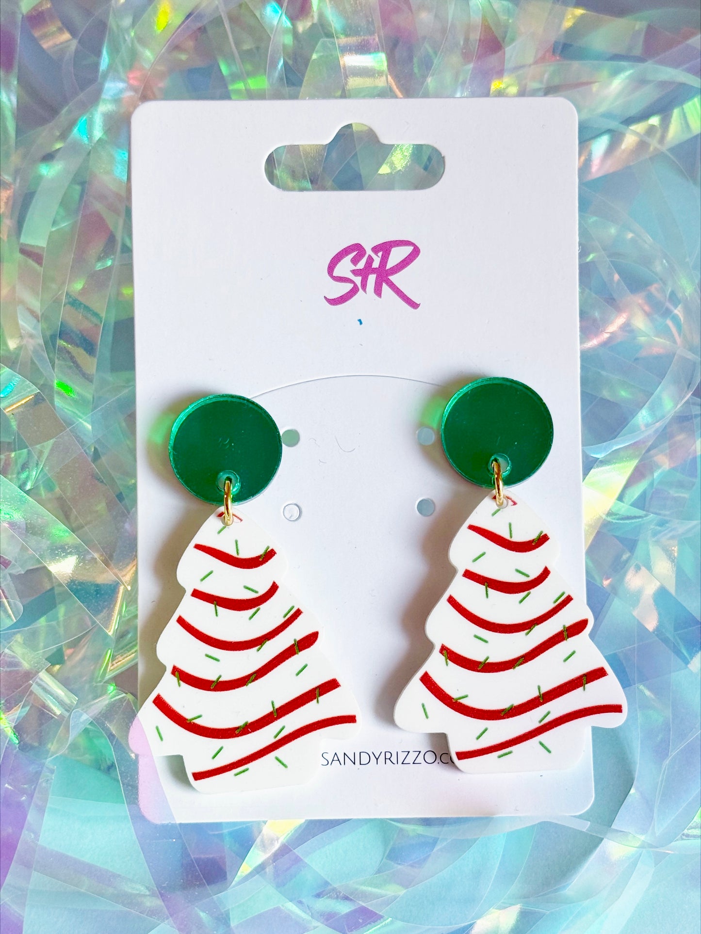 Christmas Tree Cake Dangle