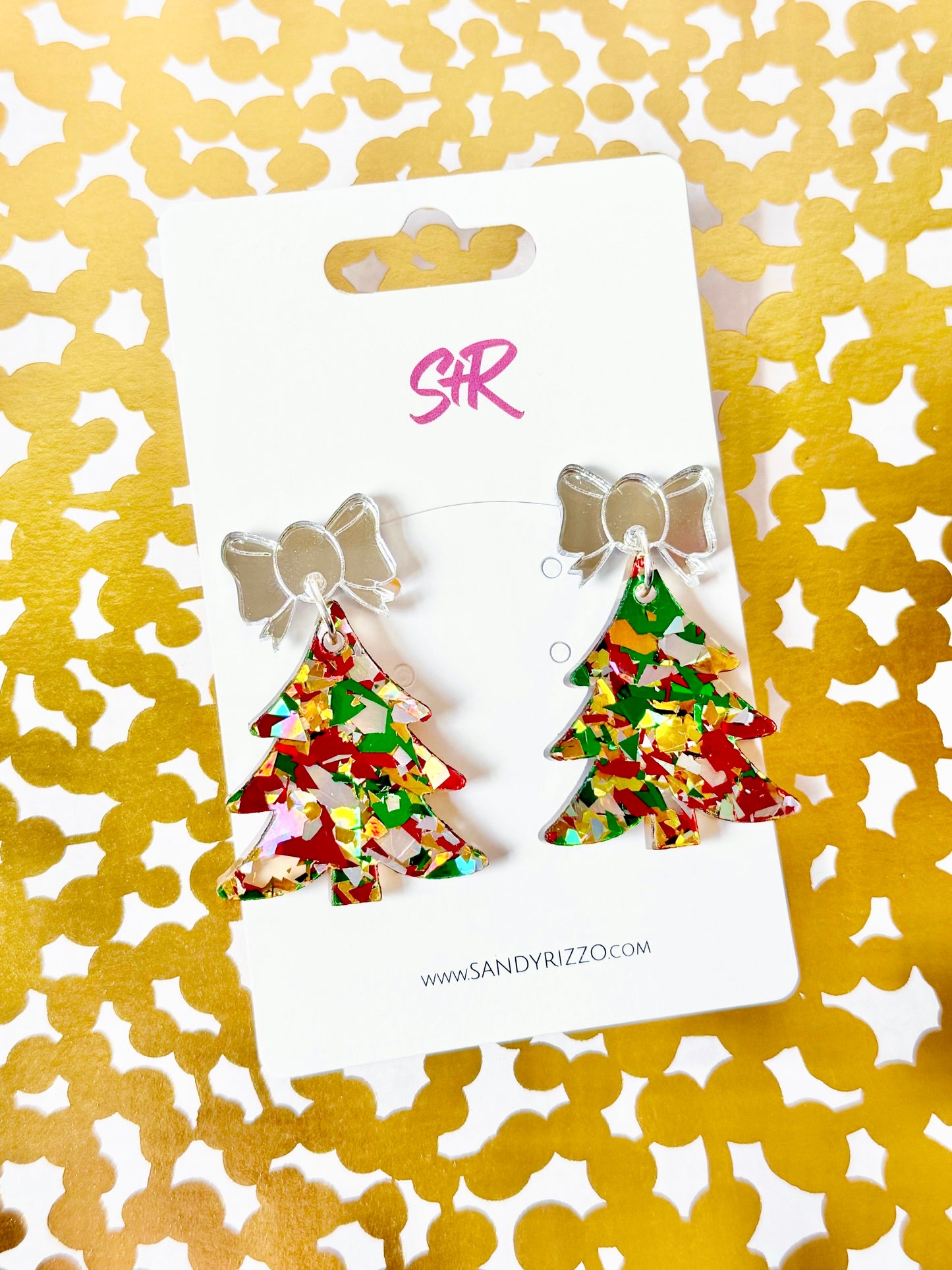 Traditional Confetti Christmas Tree