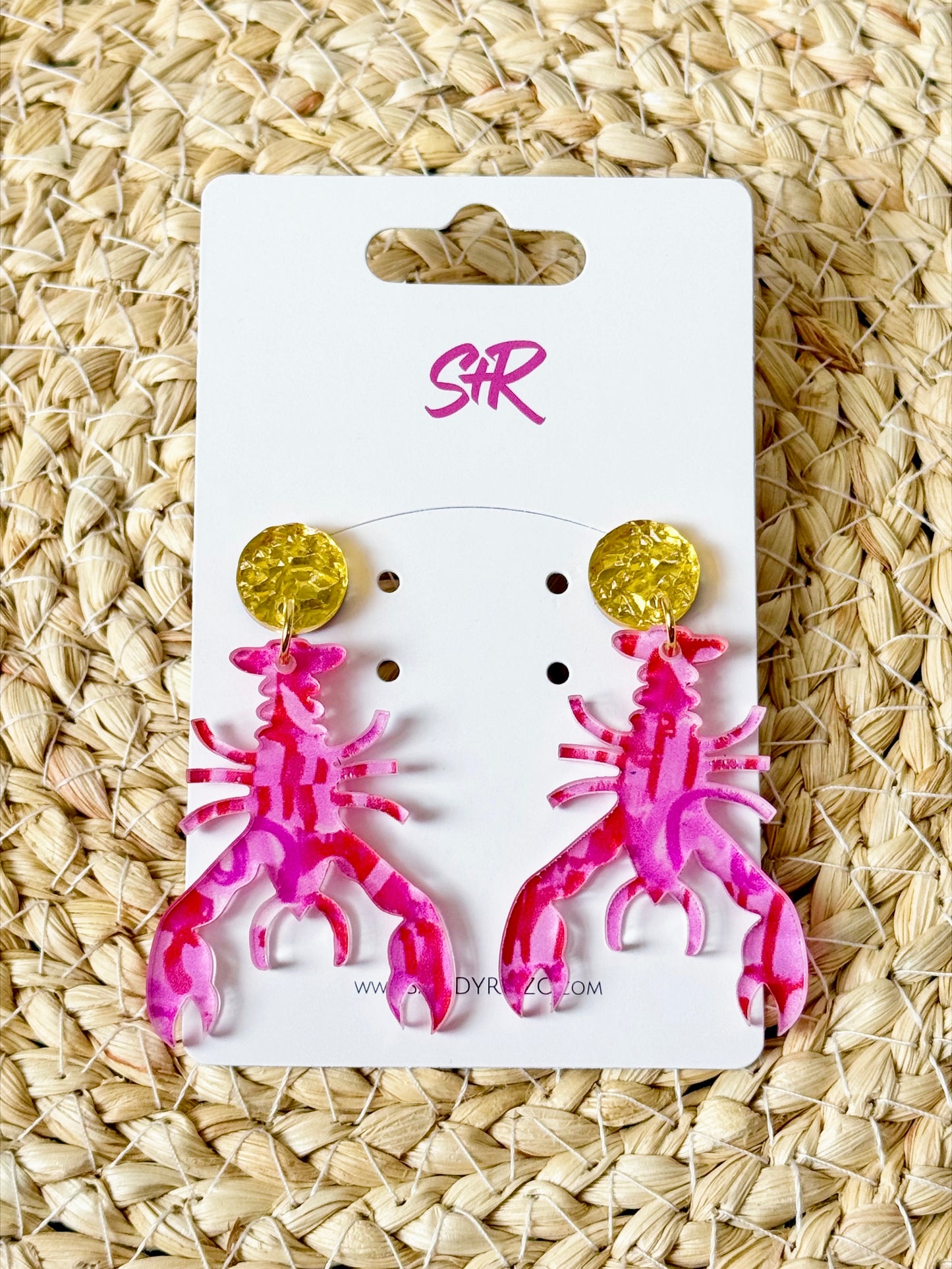 Bayou Blush Art Crawfish