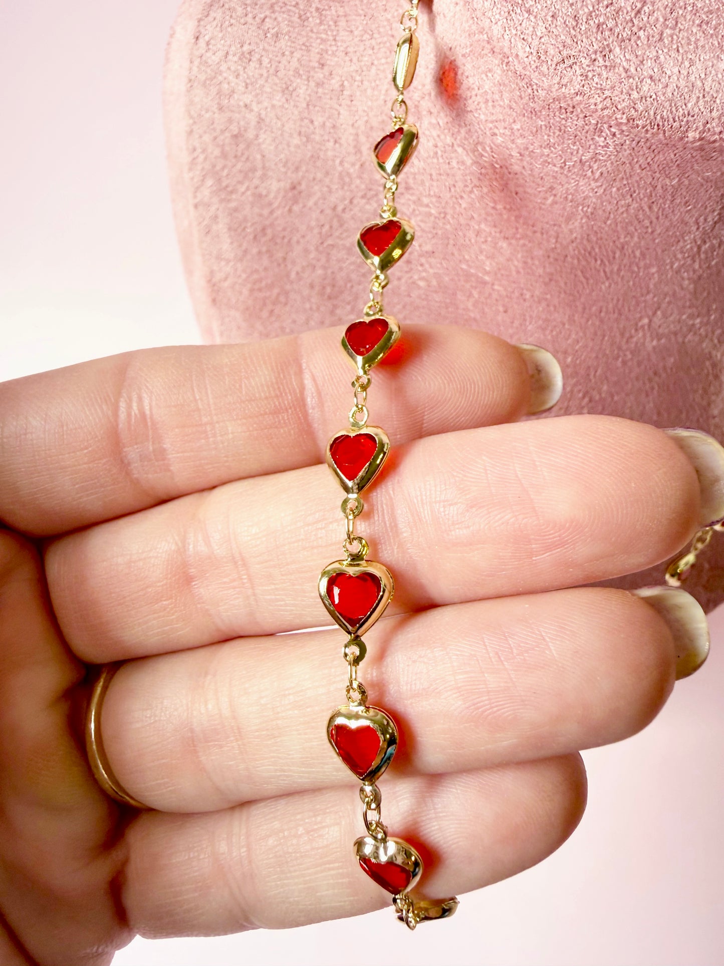 Red Heart Necklace