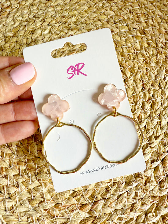 Blush Grace Hoop