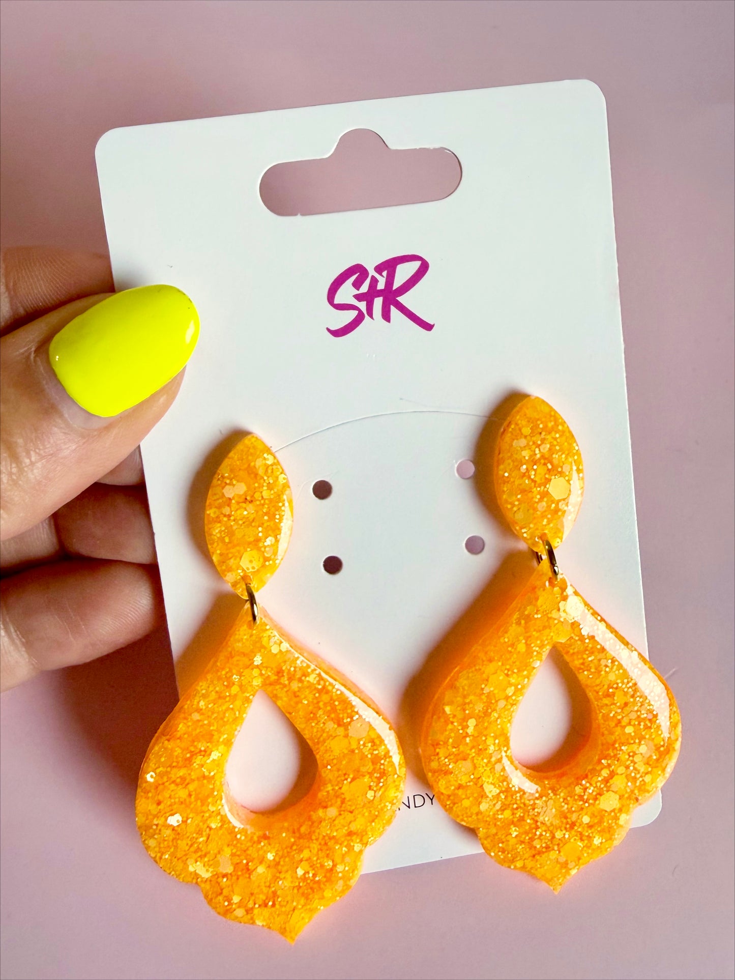 Electric Orange Heather