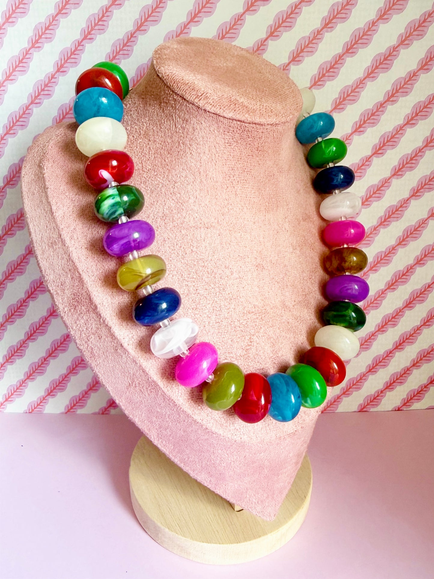 The Sandy Necklace - Rainbow
