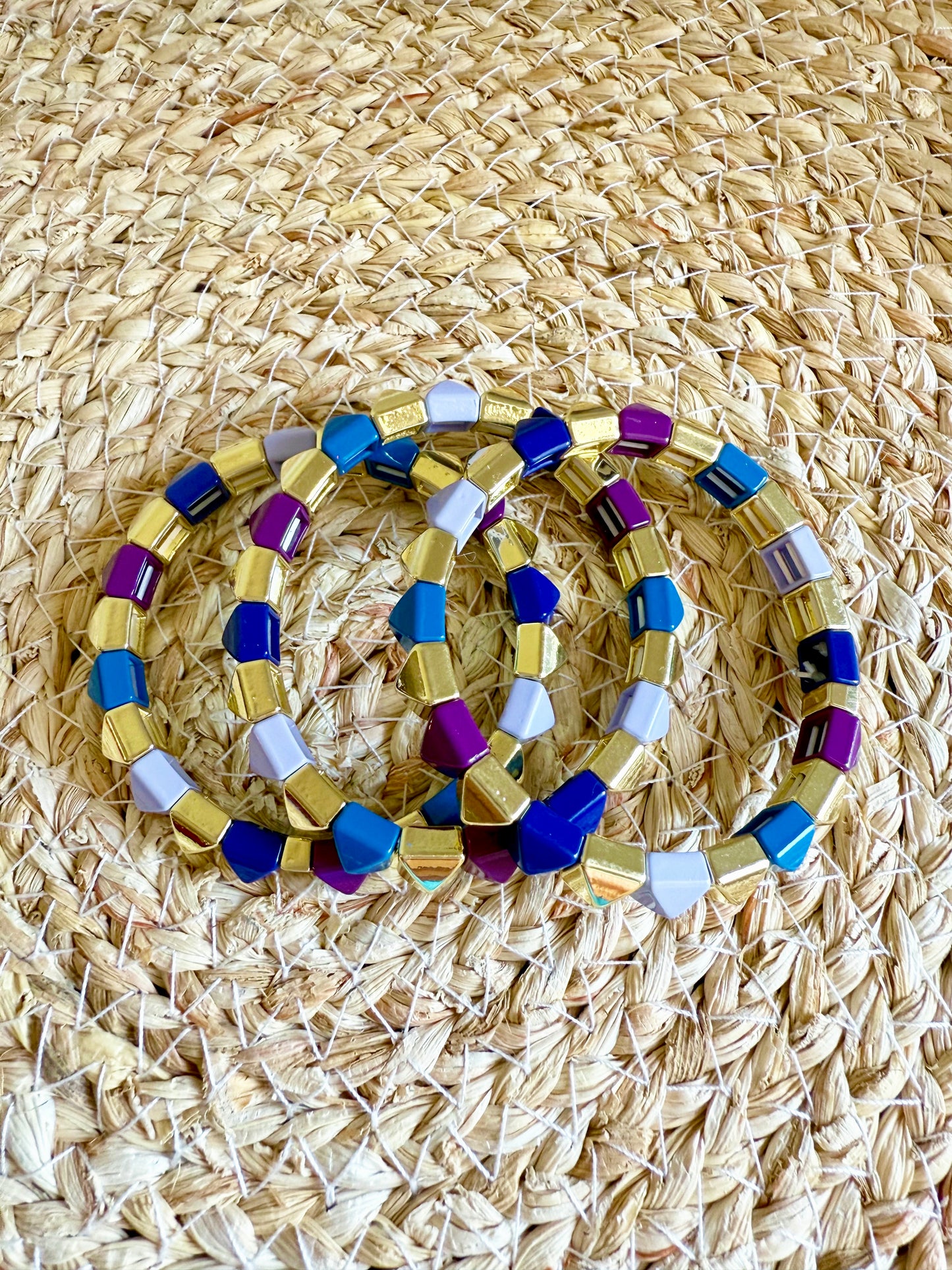 Purple Passion Studded Bracelet