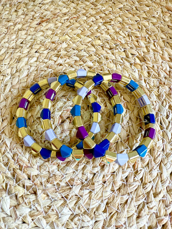 Purple Passion Studded Bracelet