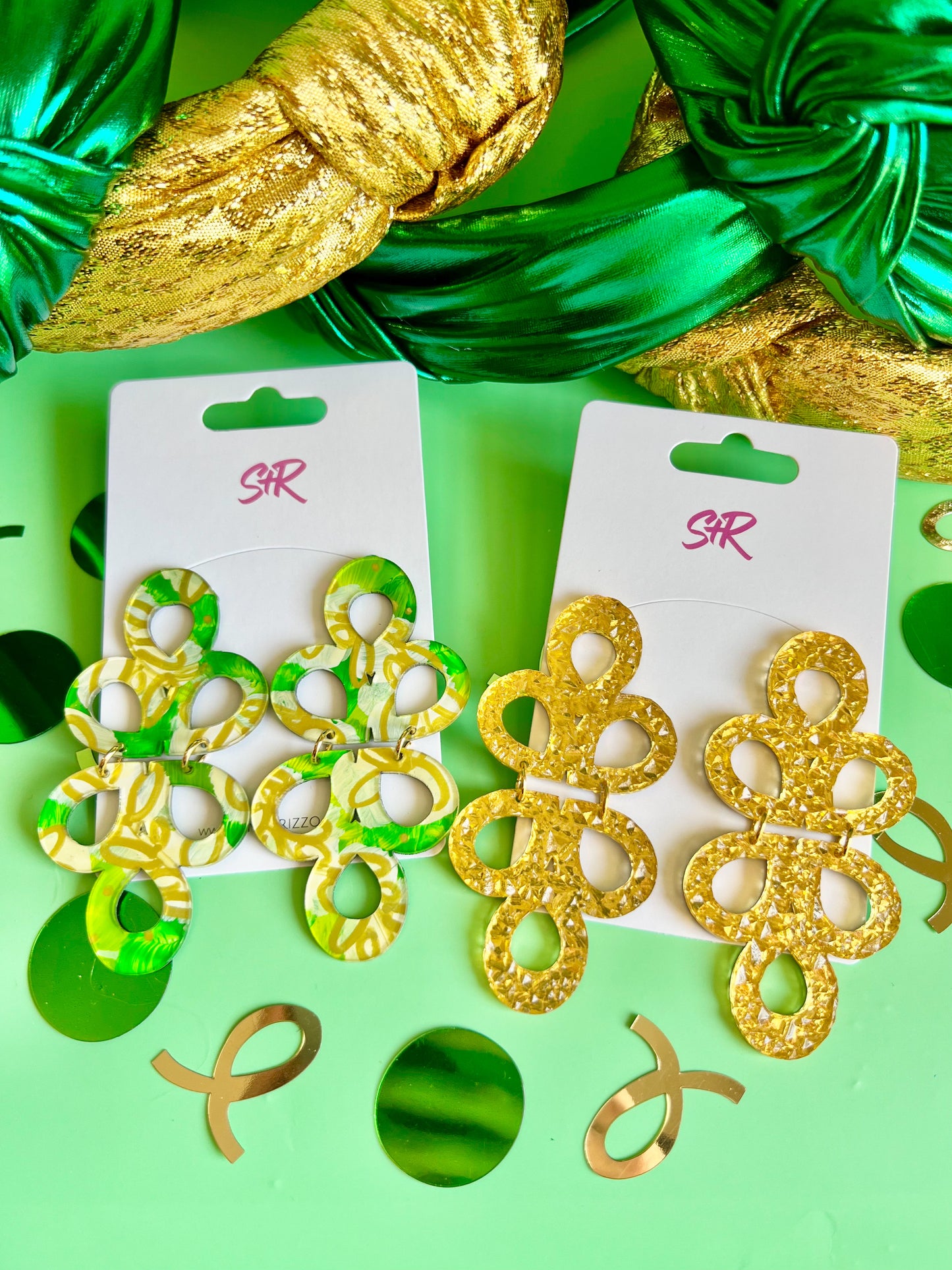 Green and Gold Art Janey