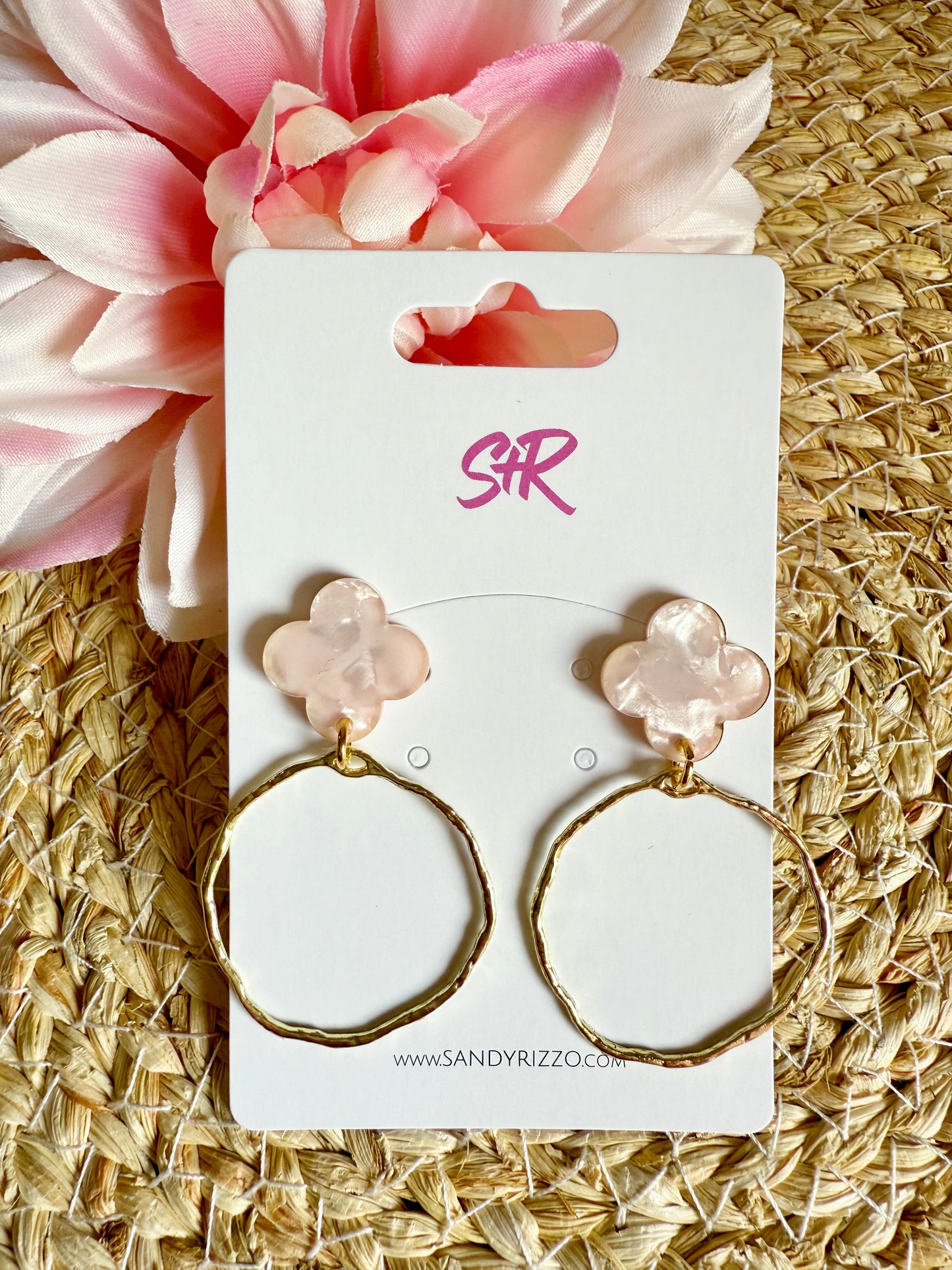Blush Grace Hoop