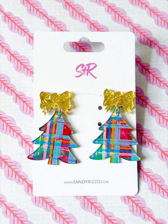 Mad for Plaid Art Tree