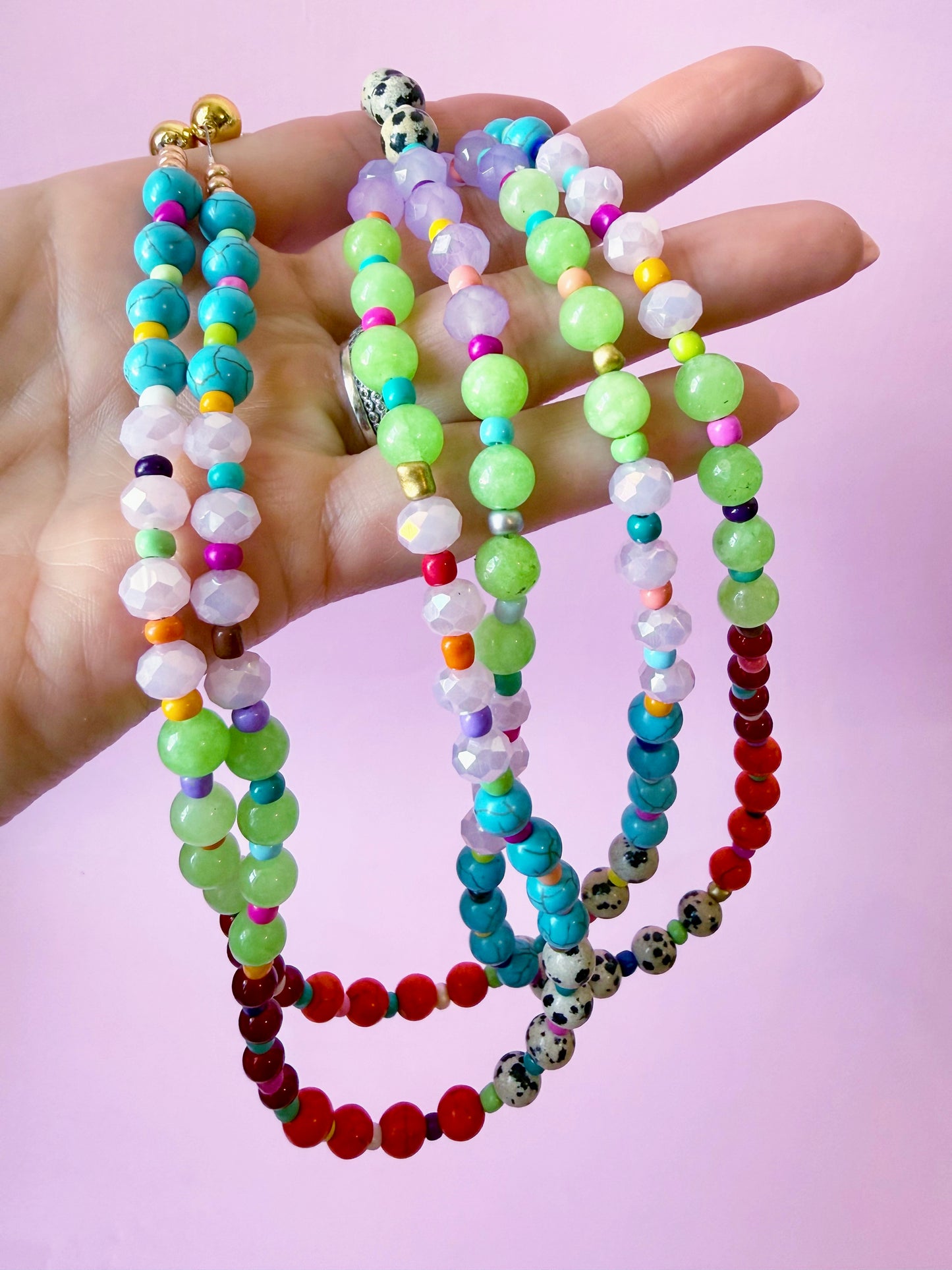 Colorful Confetti Necklace