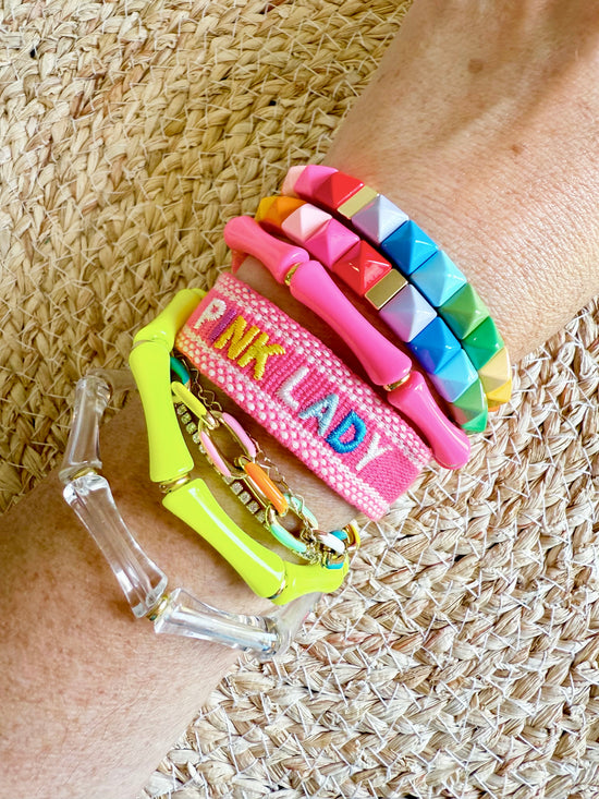 Rainbow Studded Bracelet