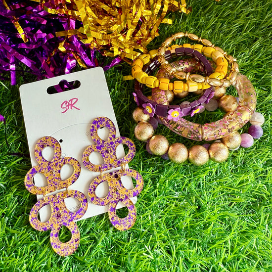 Purple and Gold Janey