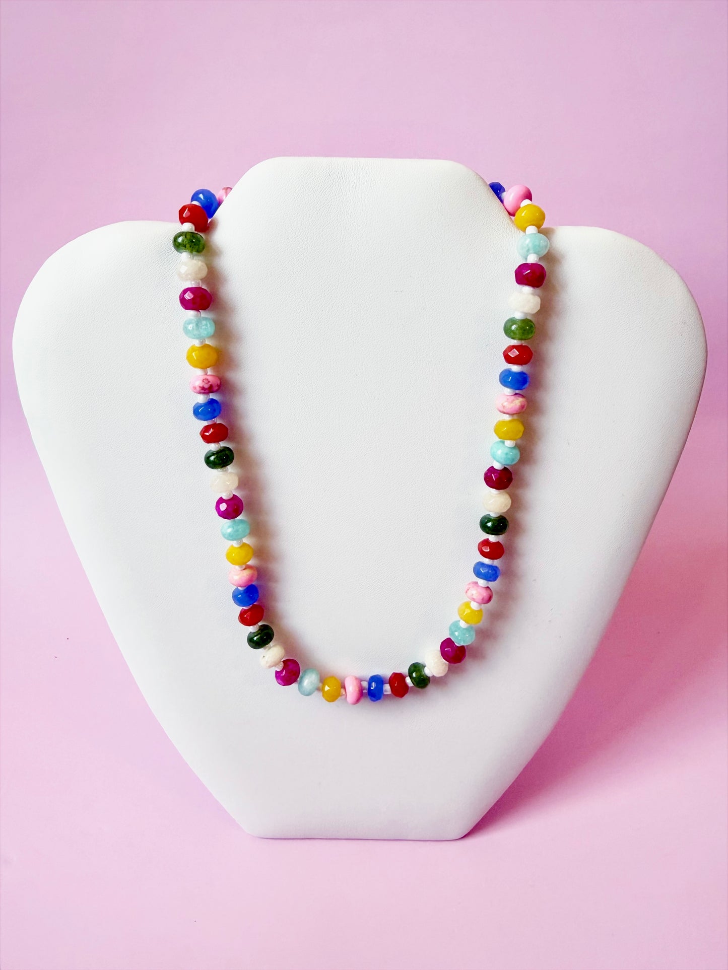 Rainbow Candy Crush Necklace