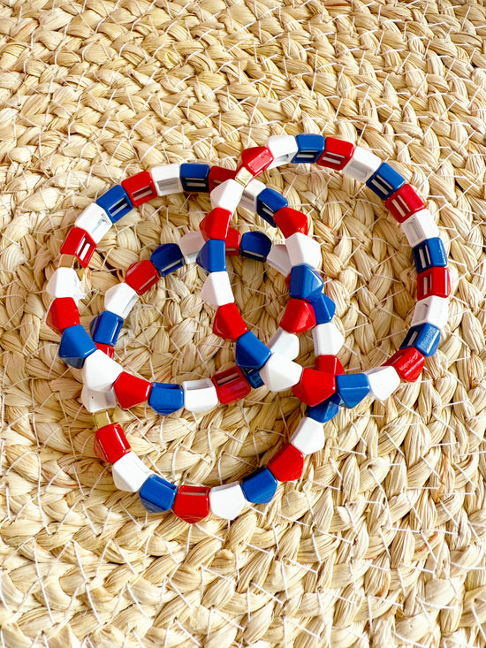 Party in the USA Studded Stretch Bracelet