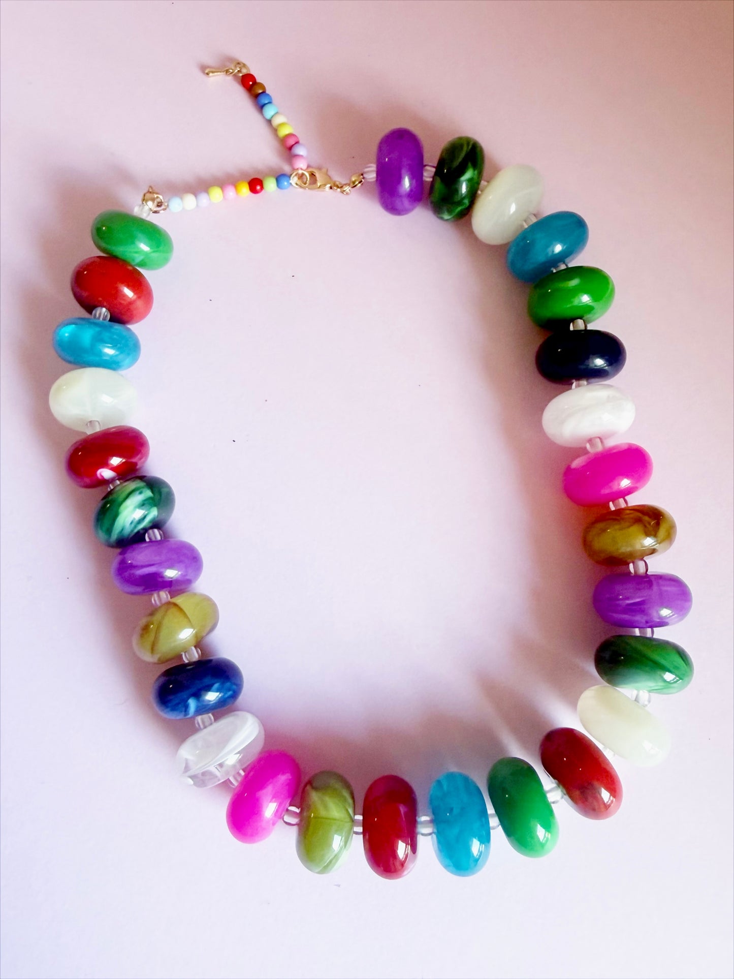 The Sandy Necklace - Rainbow