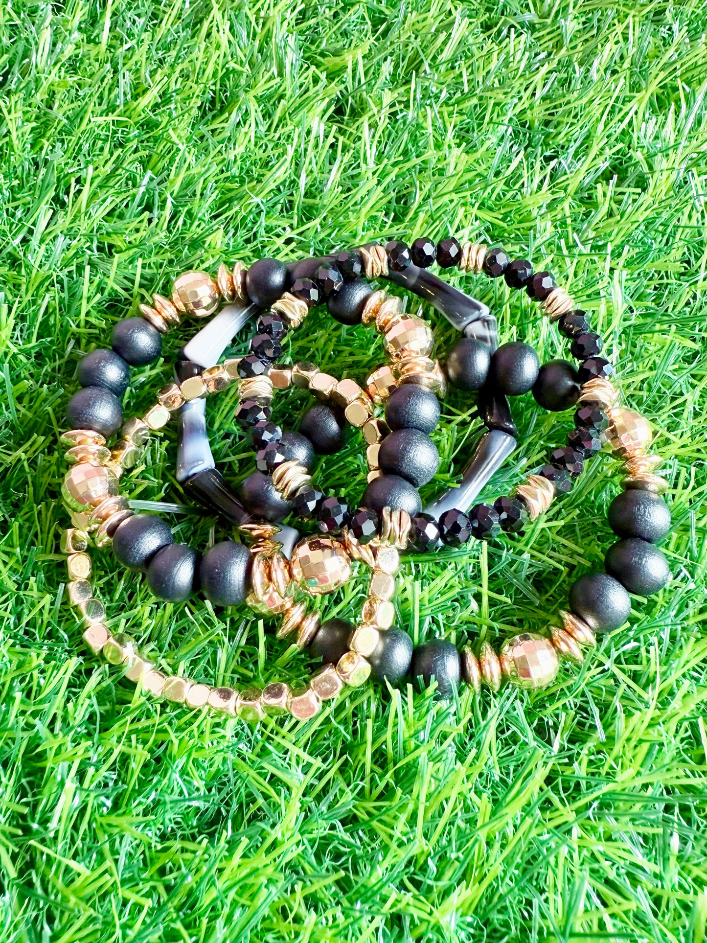 Black and Gold Deluxe Stack