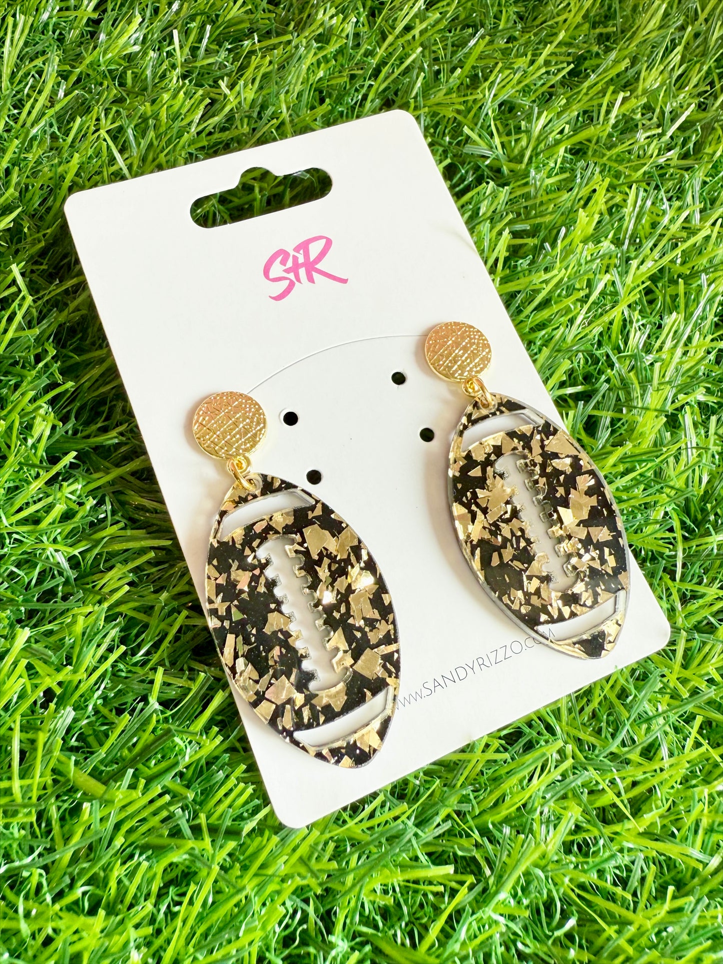 Black and Gold Football