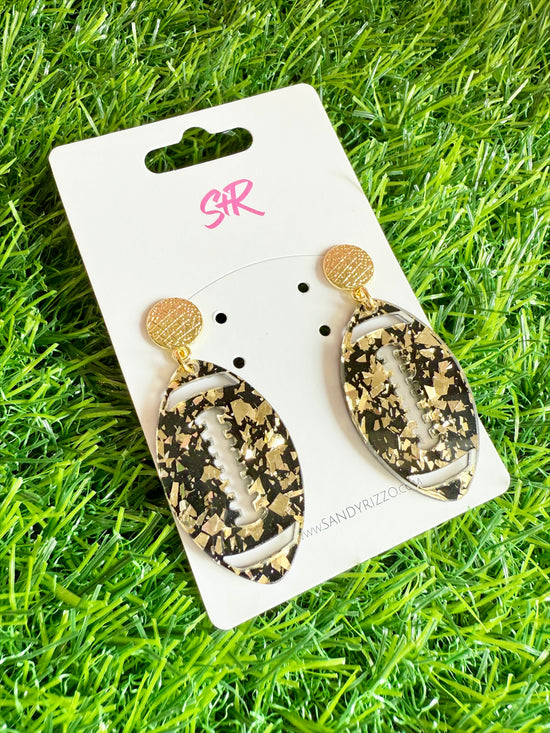 Black and Gold Football