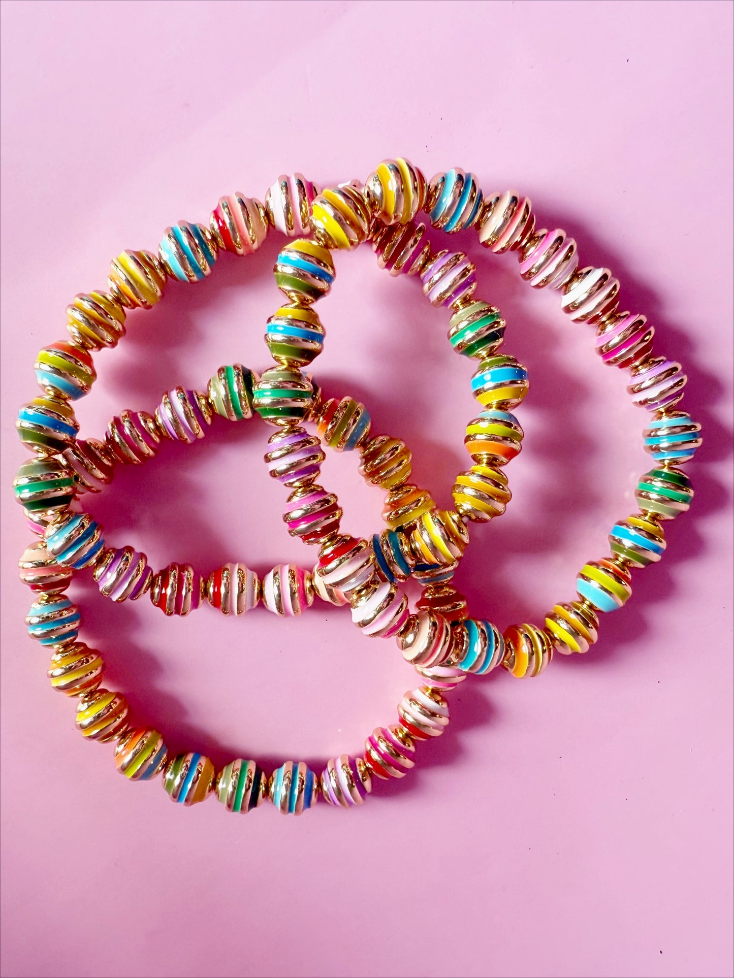 Ball of Color Stretch Bracelet