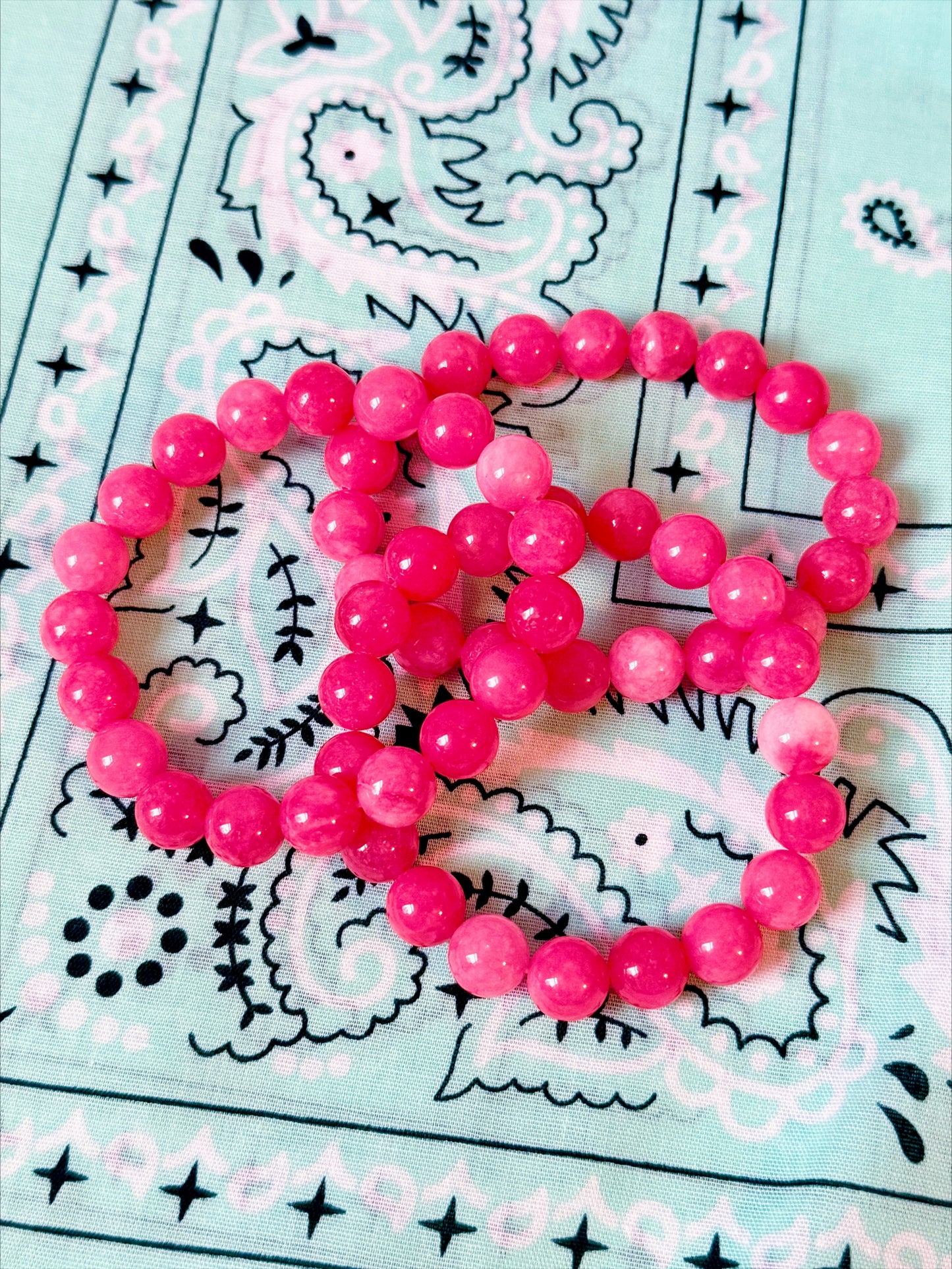 Pink Punch Single Bracelet