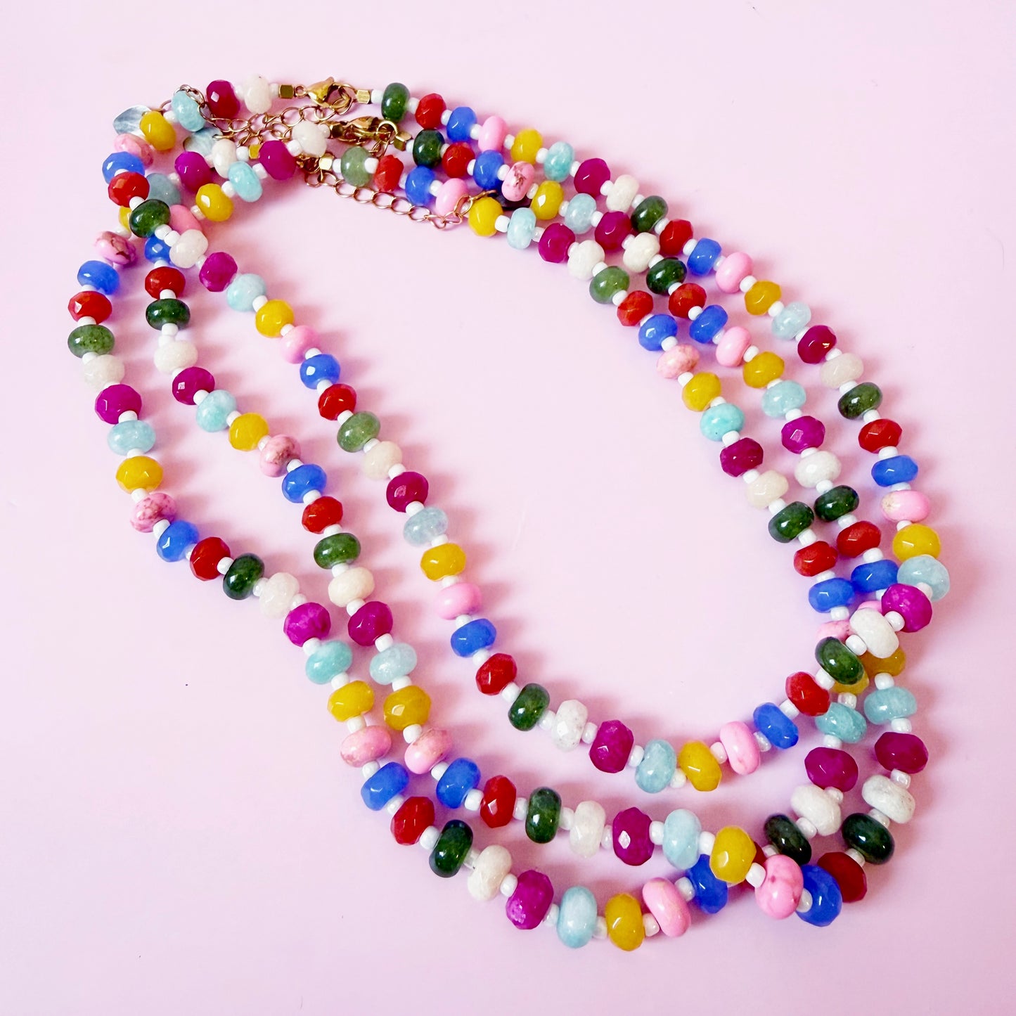 Rainbow Candy Crush Necklace