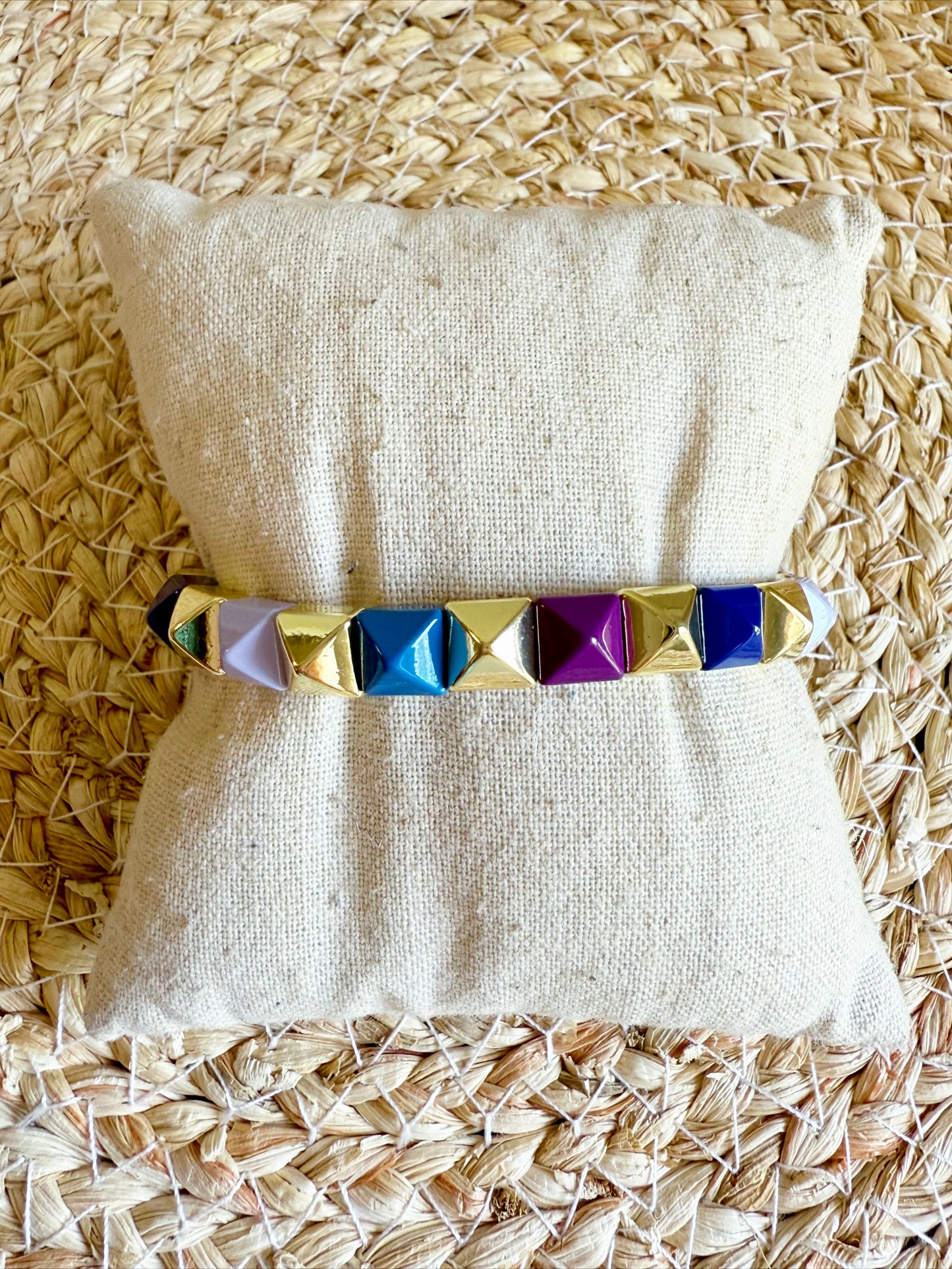 Purple Passion Studded Bracelet
