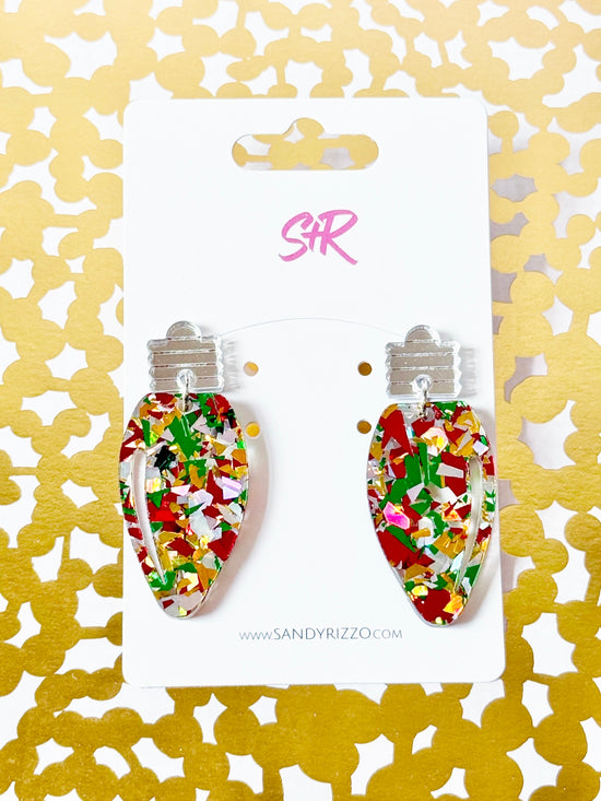 Traditional Confetti Lightbulb