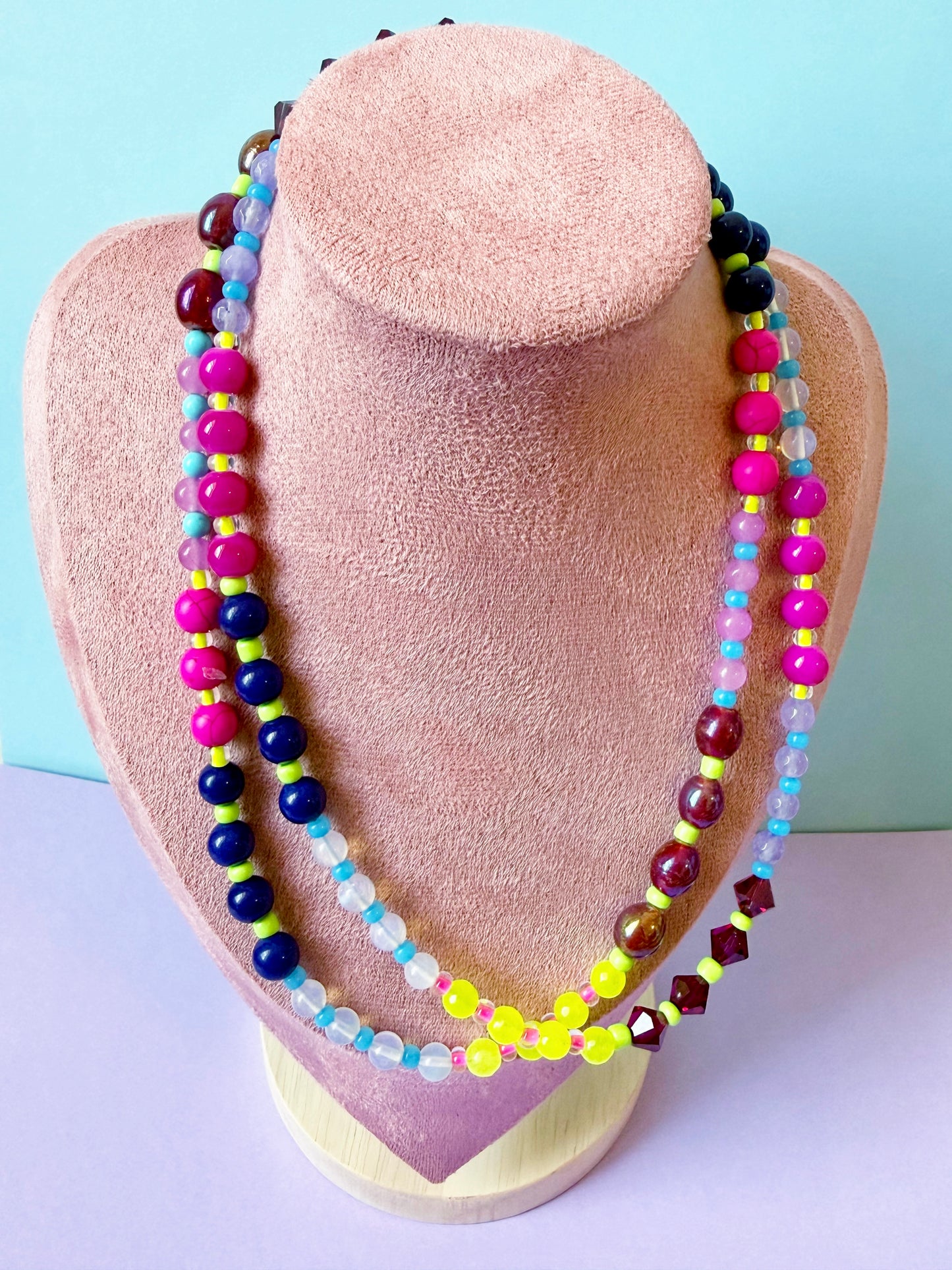 Color Block Necklace