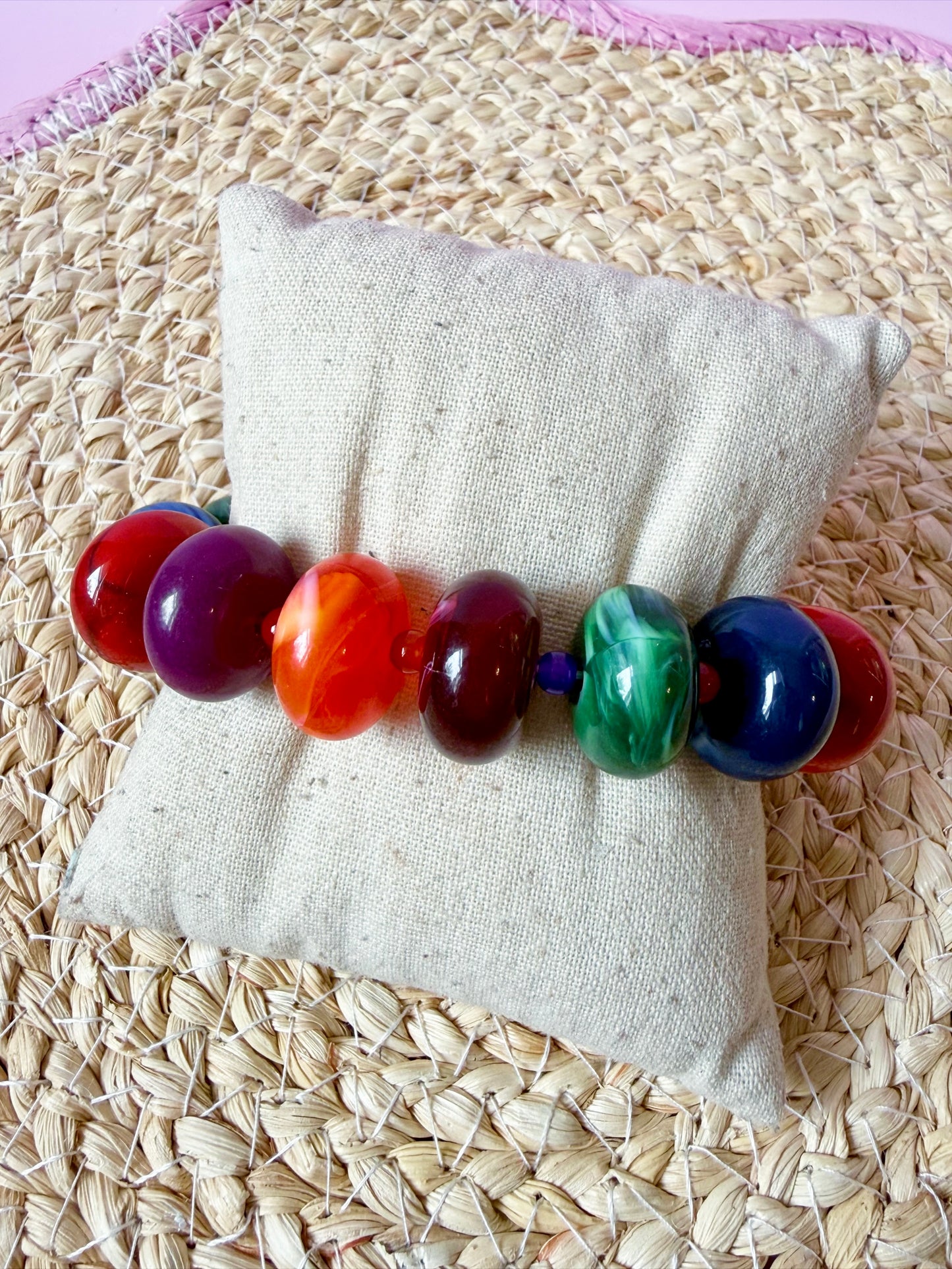 Fall Sandy Stretch Bracelet