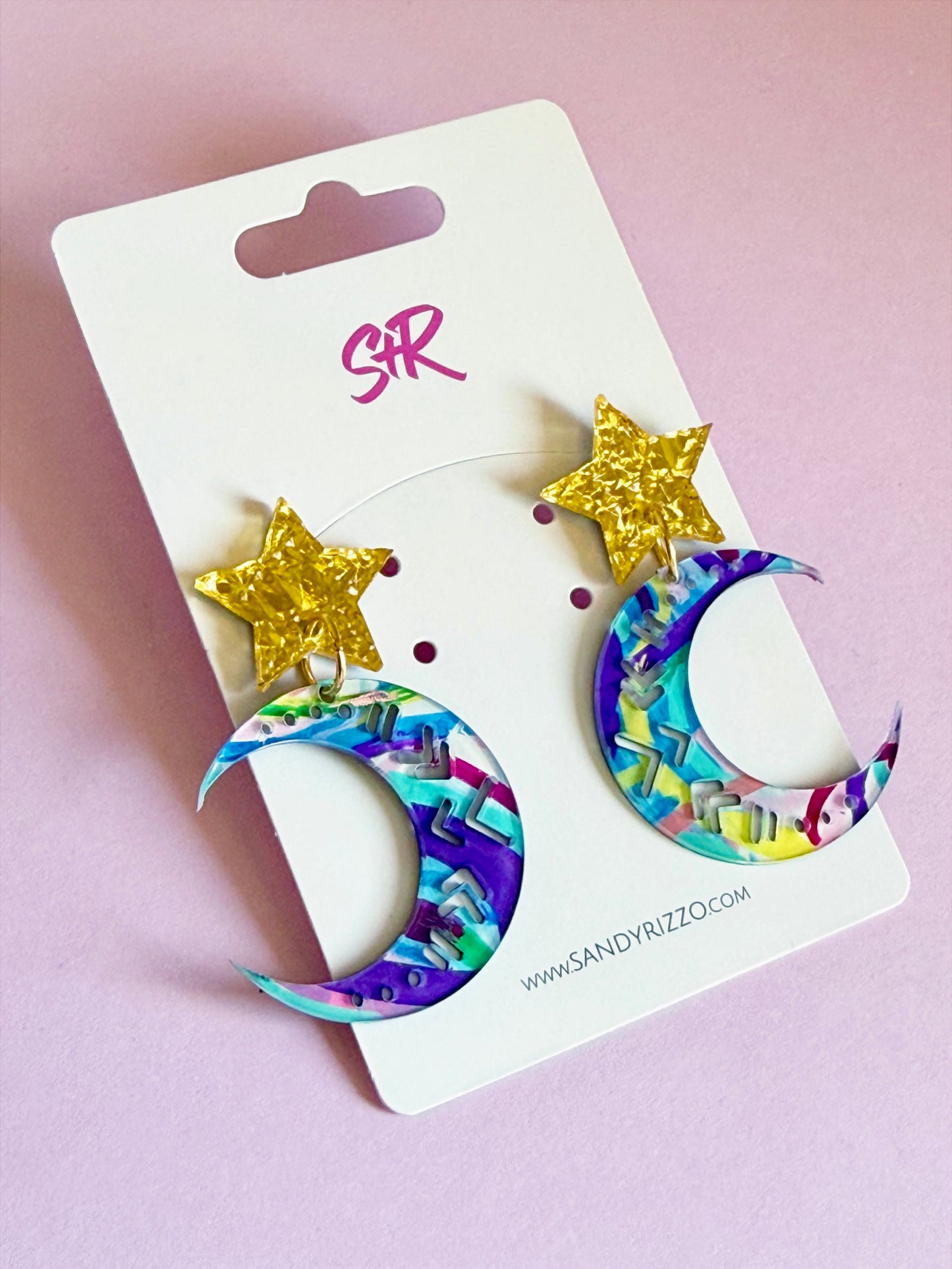 Crescent Moon Dangle