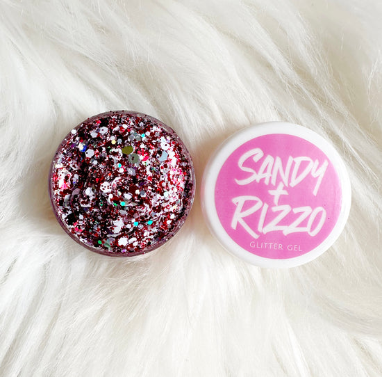 Candy Cane Glitter Gel