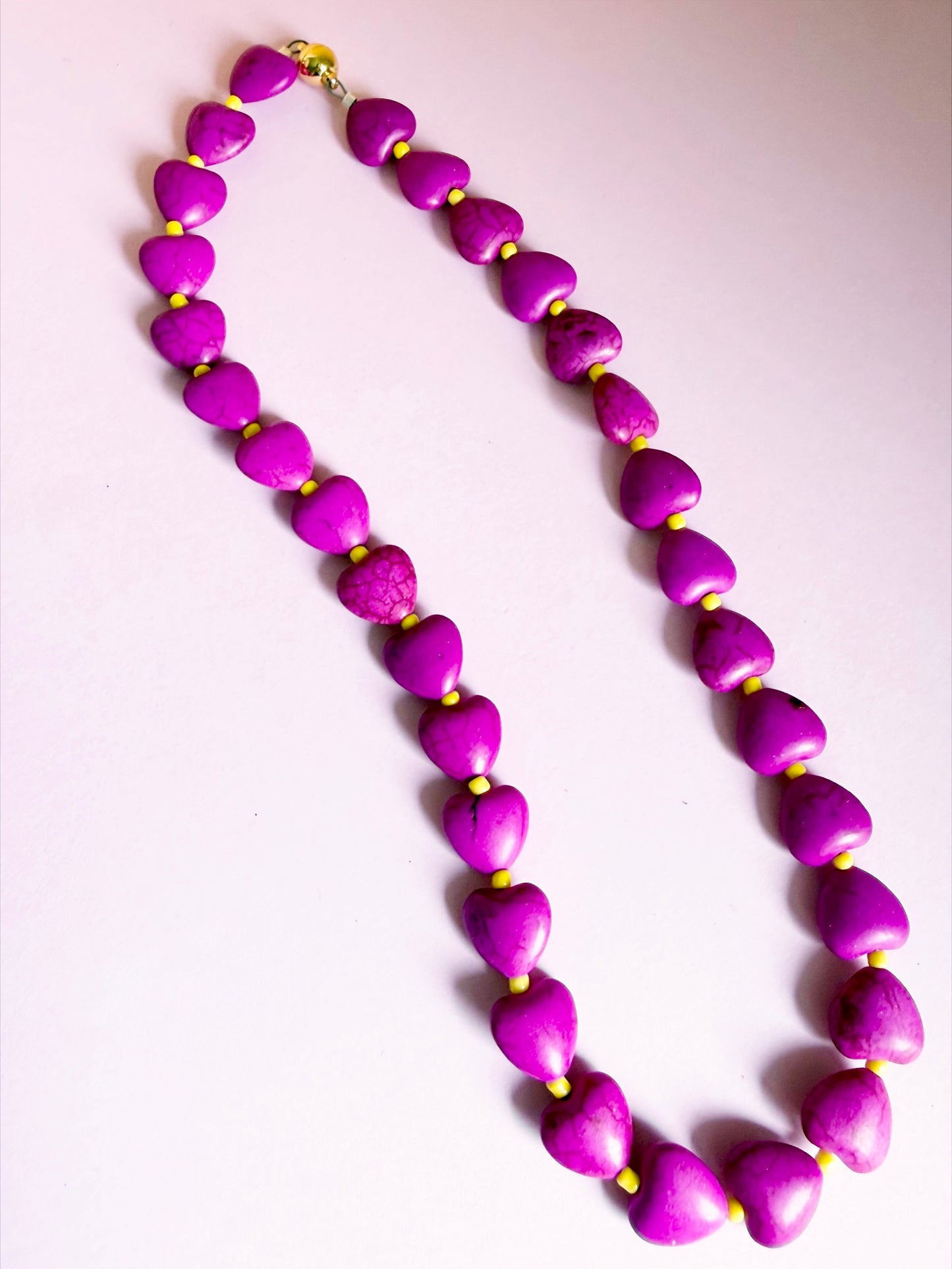 Purple Heart Necklace