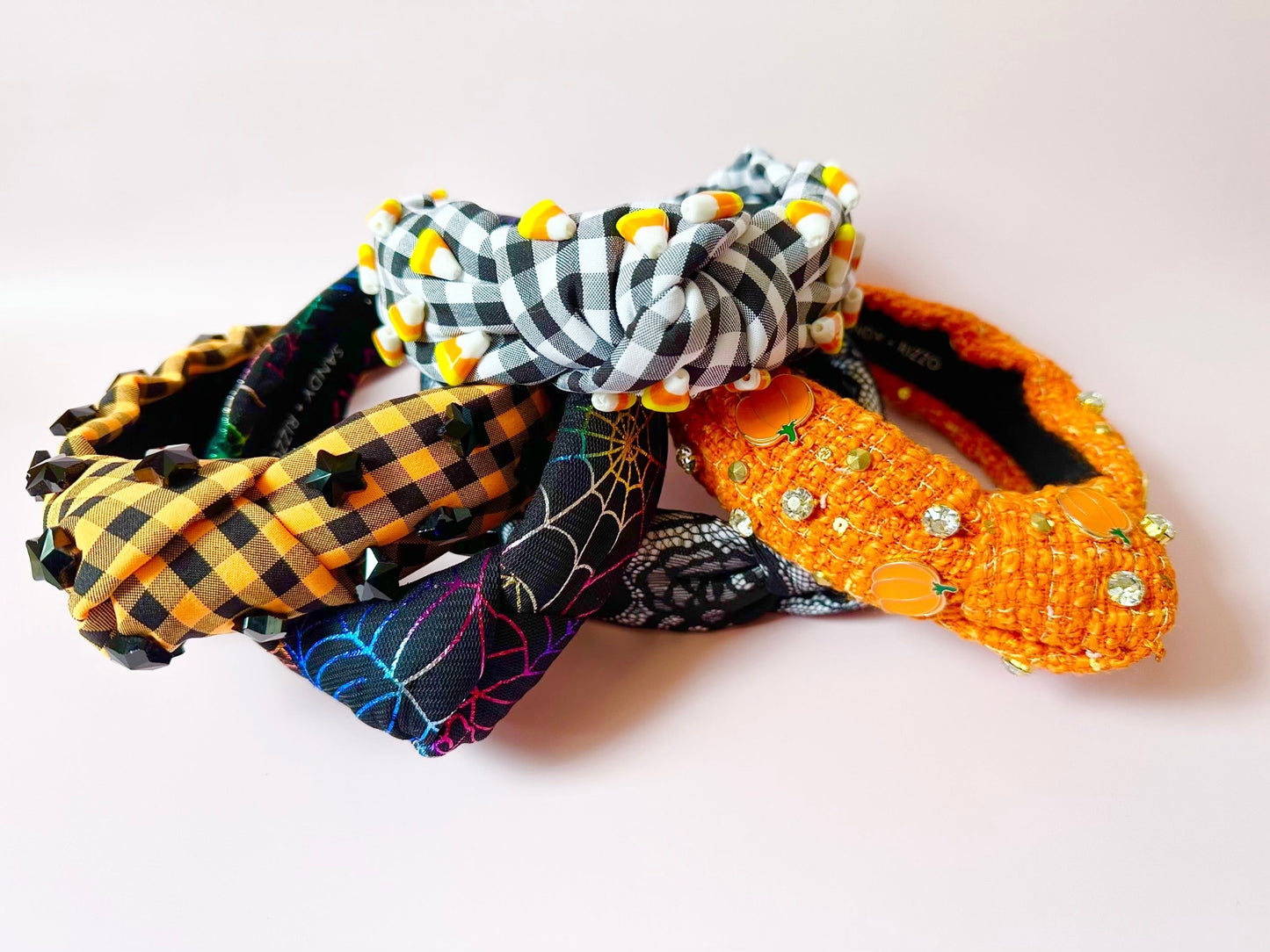Rainbow Spider Web Headband