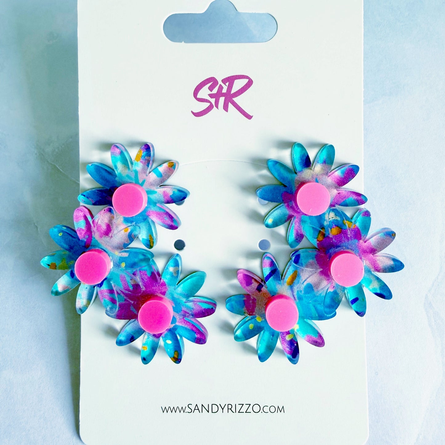 Rocking Retro Triple Daisy