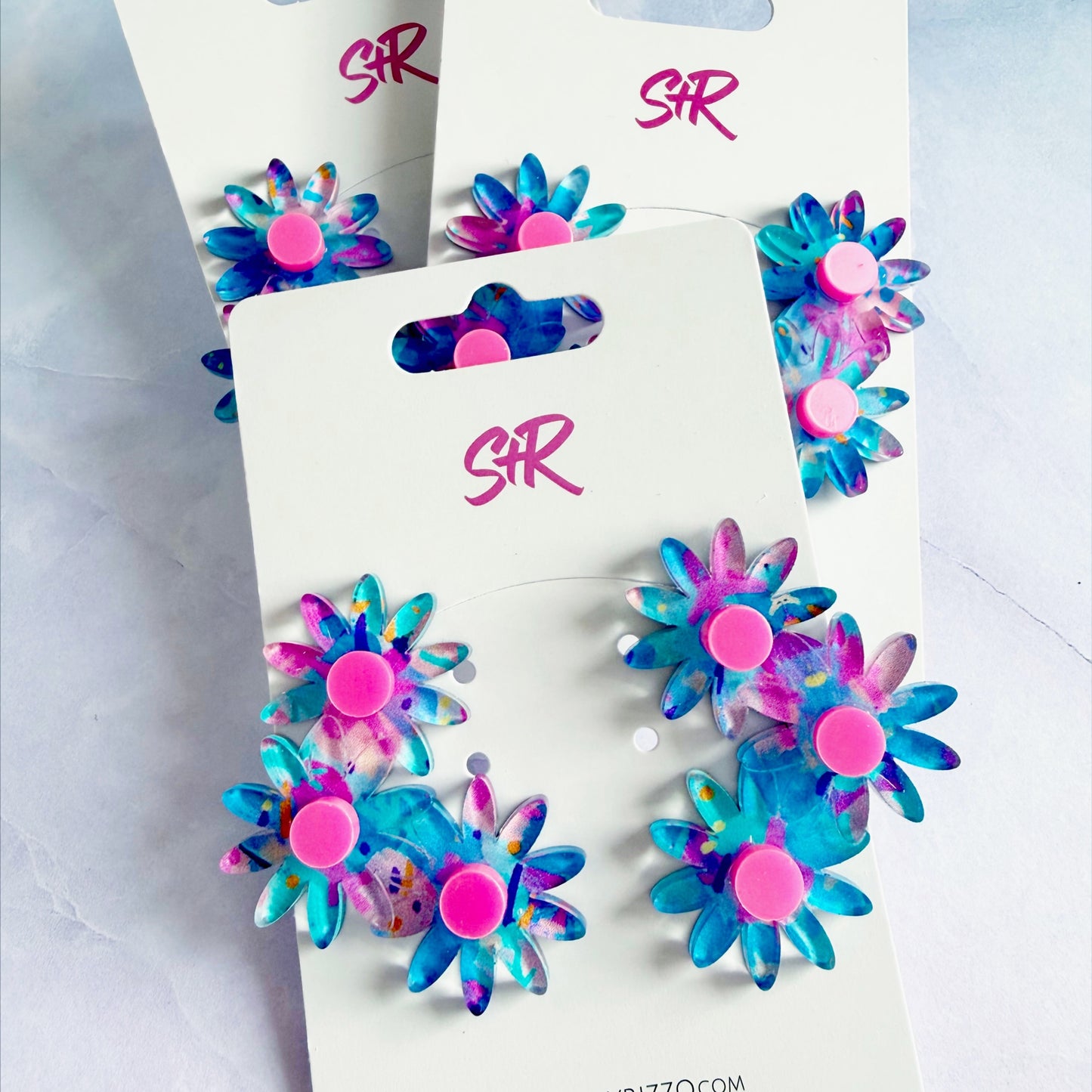 Rocking Retro Triple Daisy