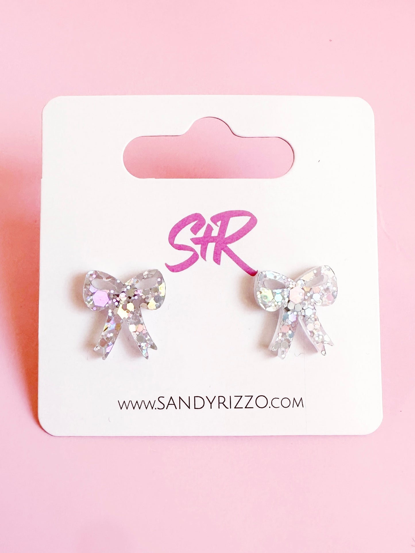 Disco Bow Stud