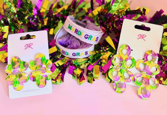 Mardi Gras Bracelet