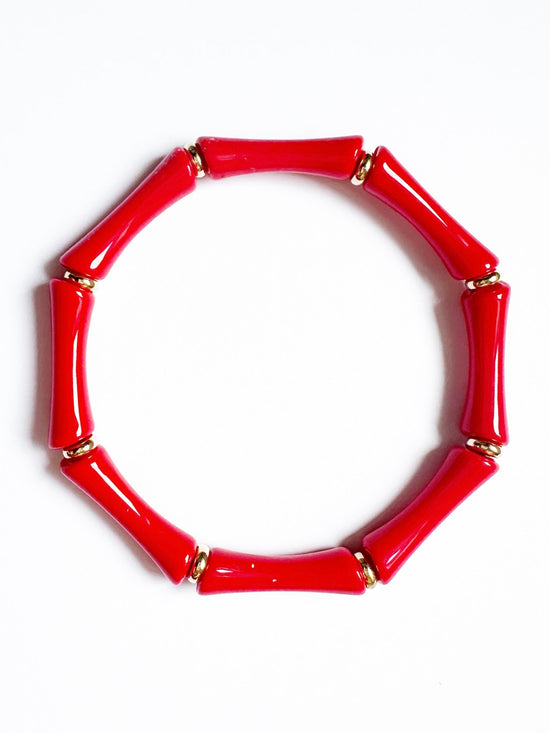 Bamboo Acrylic Bracelet