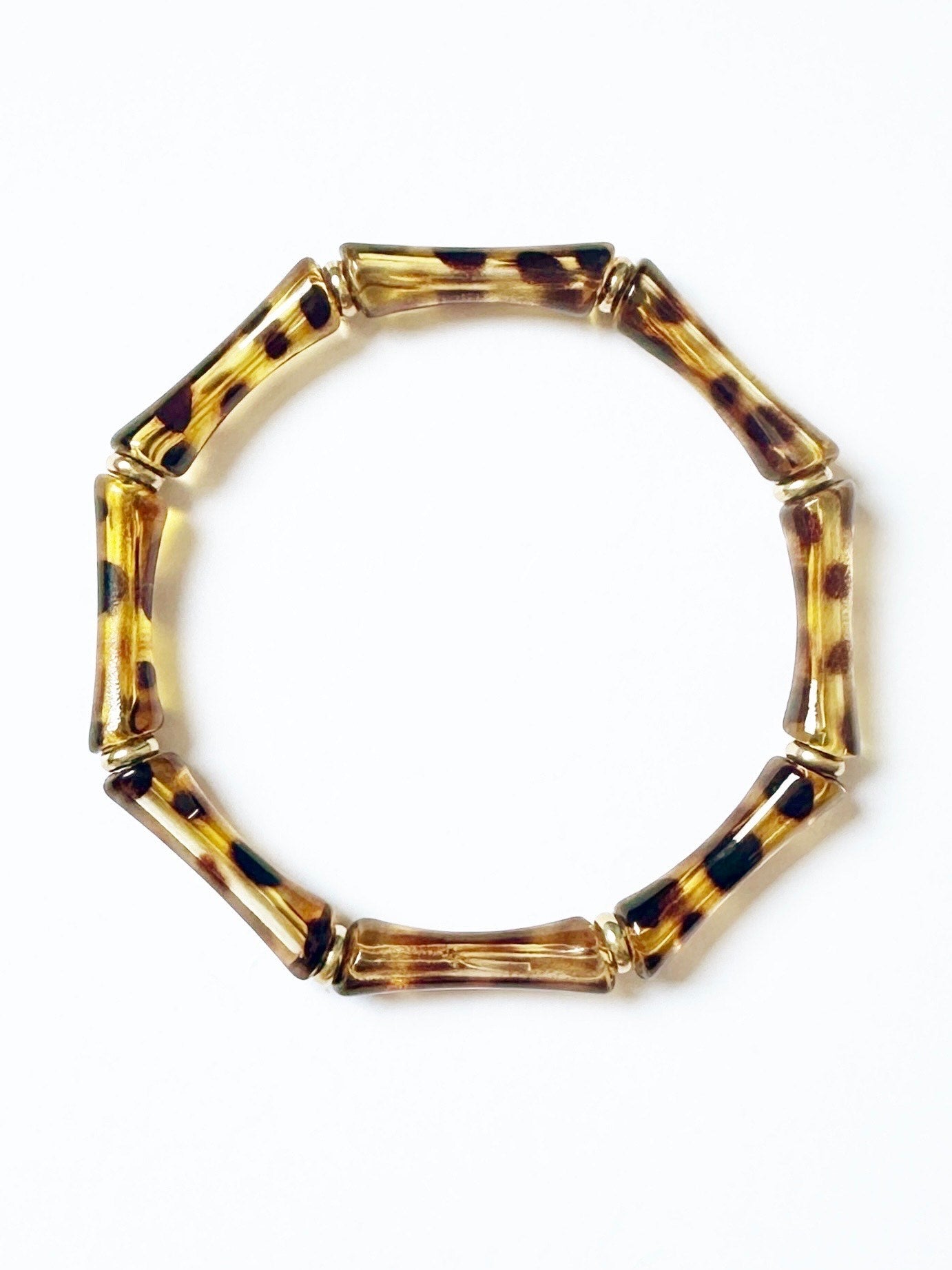Bamboo Acrylic Bracelet