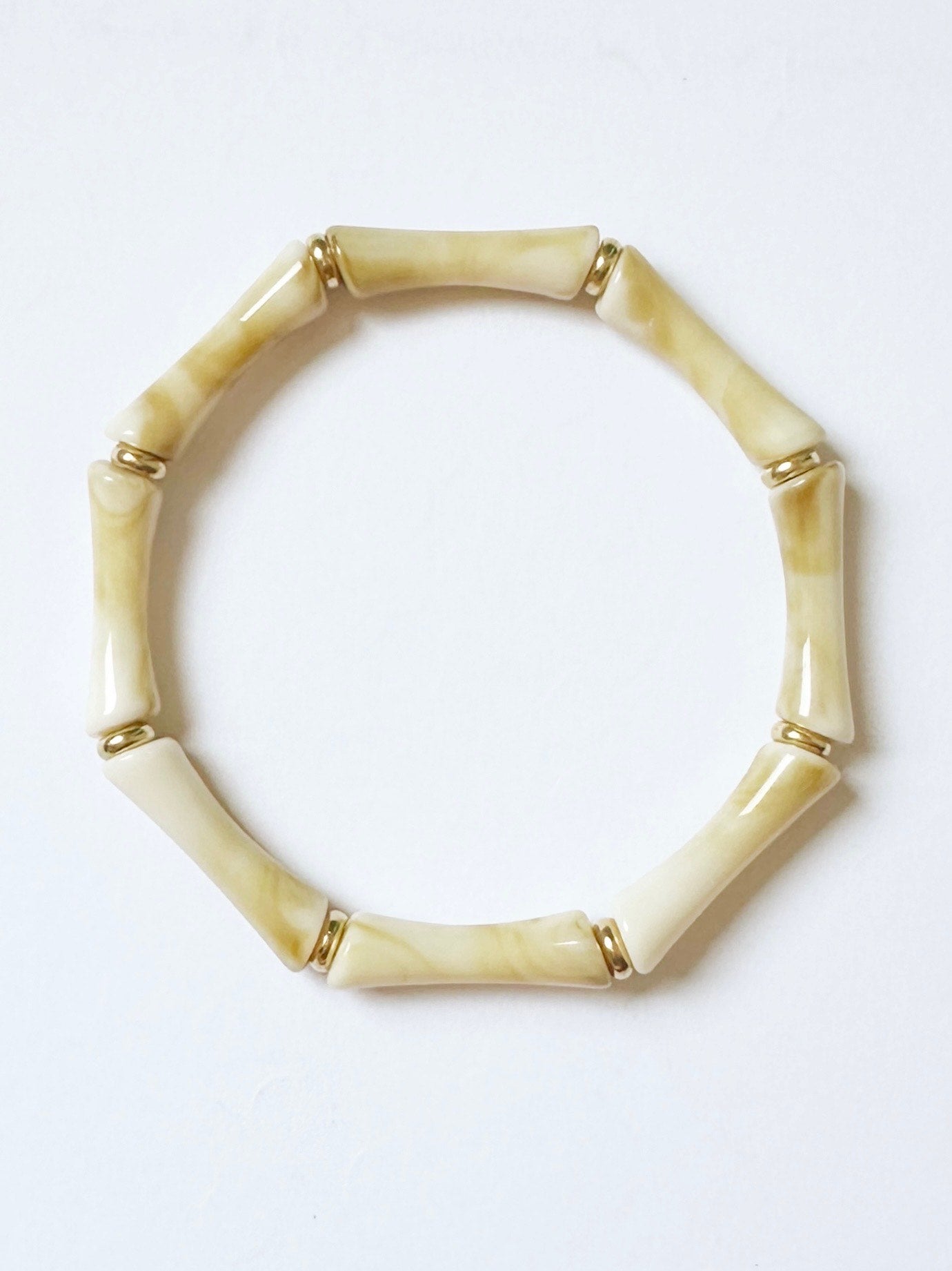 Bamboo Acrylic Bracelet