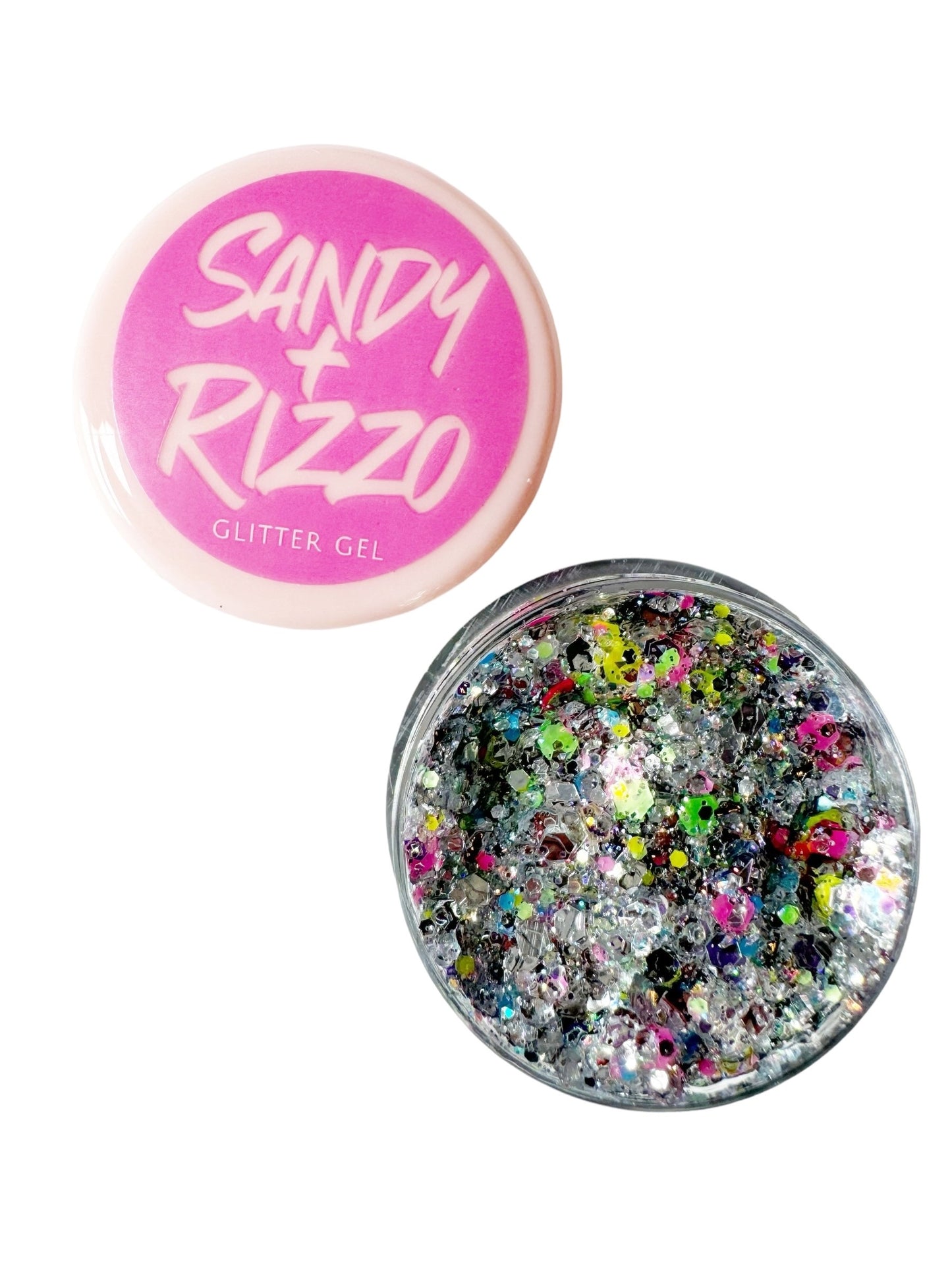 Neon Disco Glitter Gel