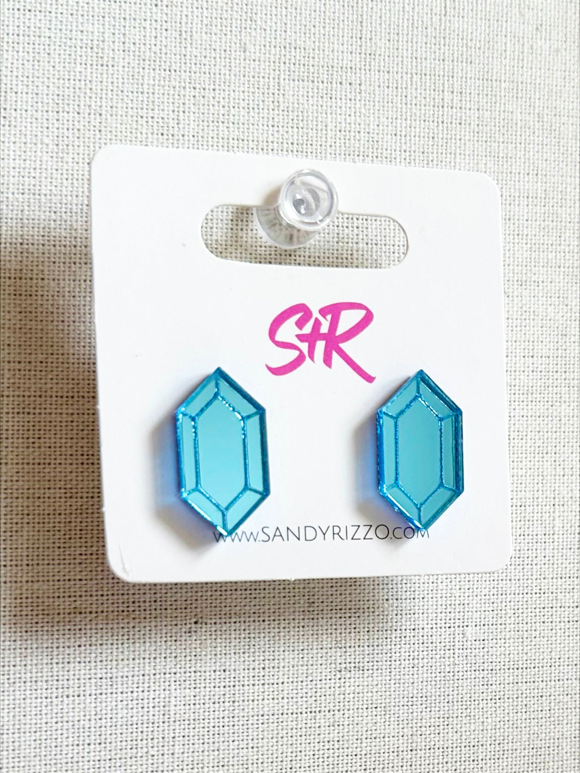 Blue Gem Stud