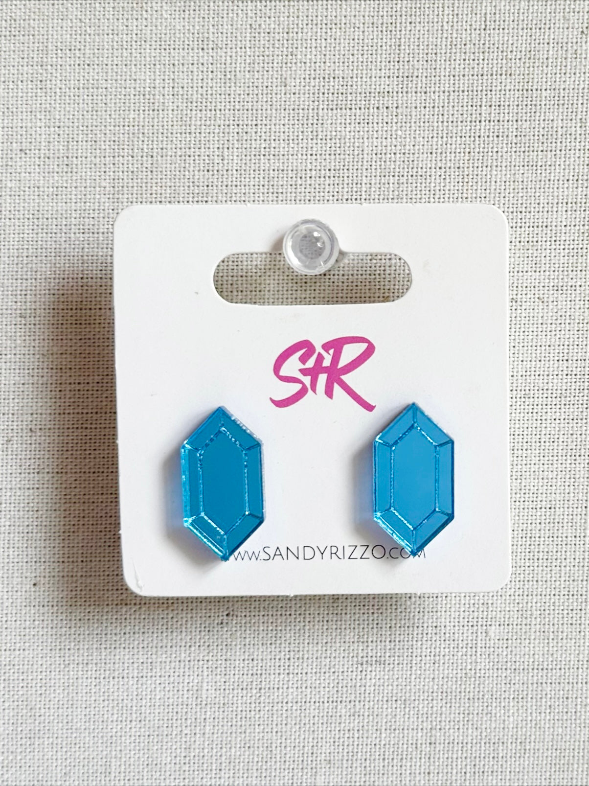 Blue Gem Stud