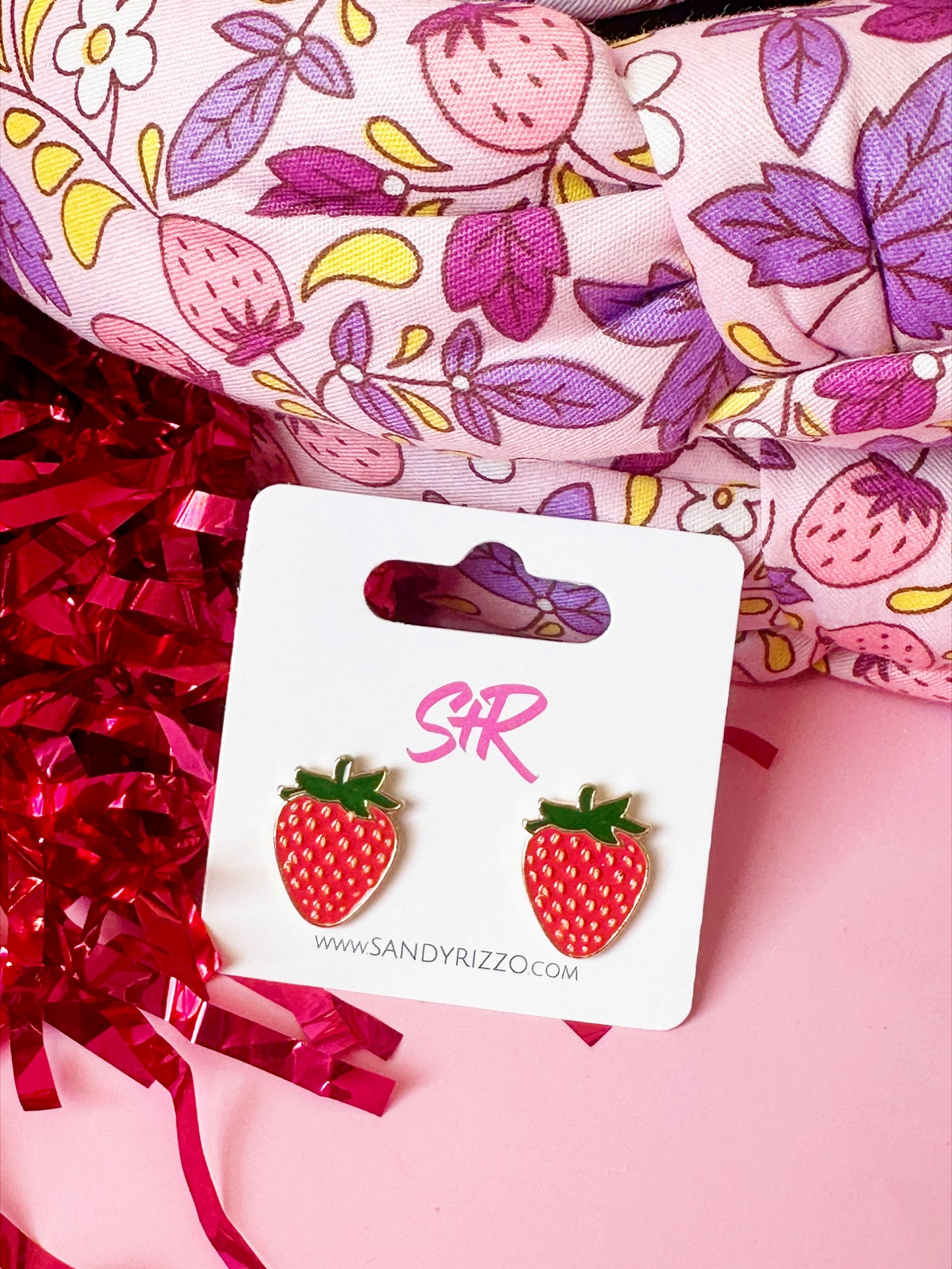 Strawberry Studs