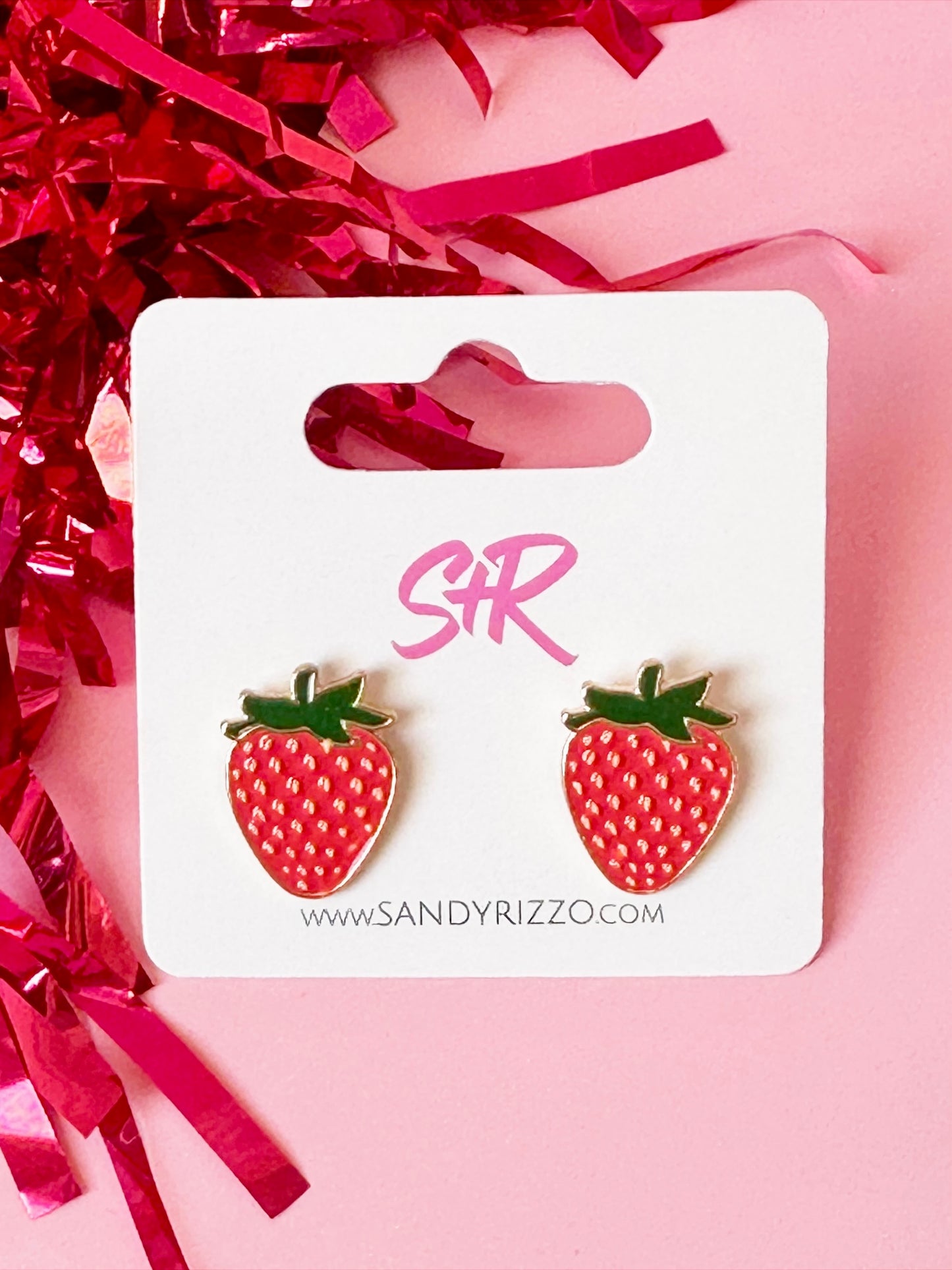 Strawberry Studs
