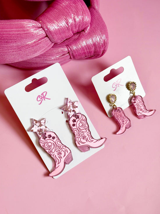 Pink Cowgirl Boots